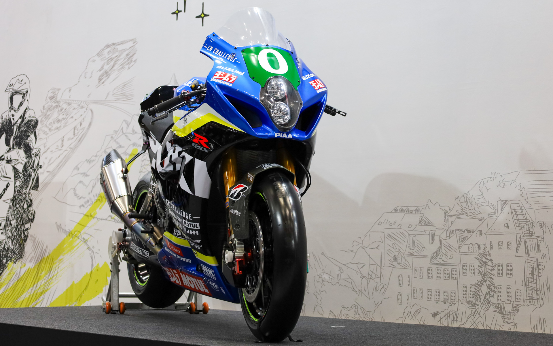 チームスズキCNチャレンジの参戦車両「GSX-R1000R ヨシムラ SERT EWC CN 仕様」