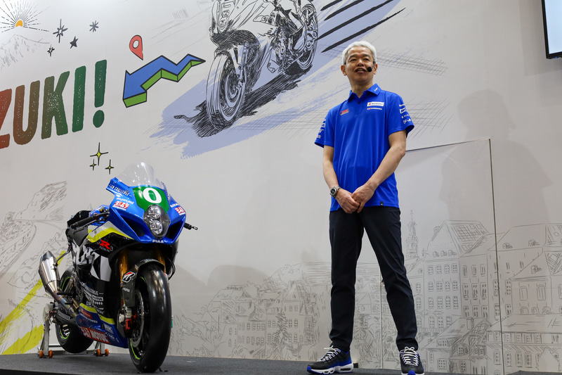 スズキ、鈴鹿8耐にサステナブル燃料で参戦 東京モーターサイクルショー