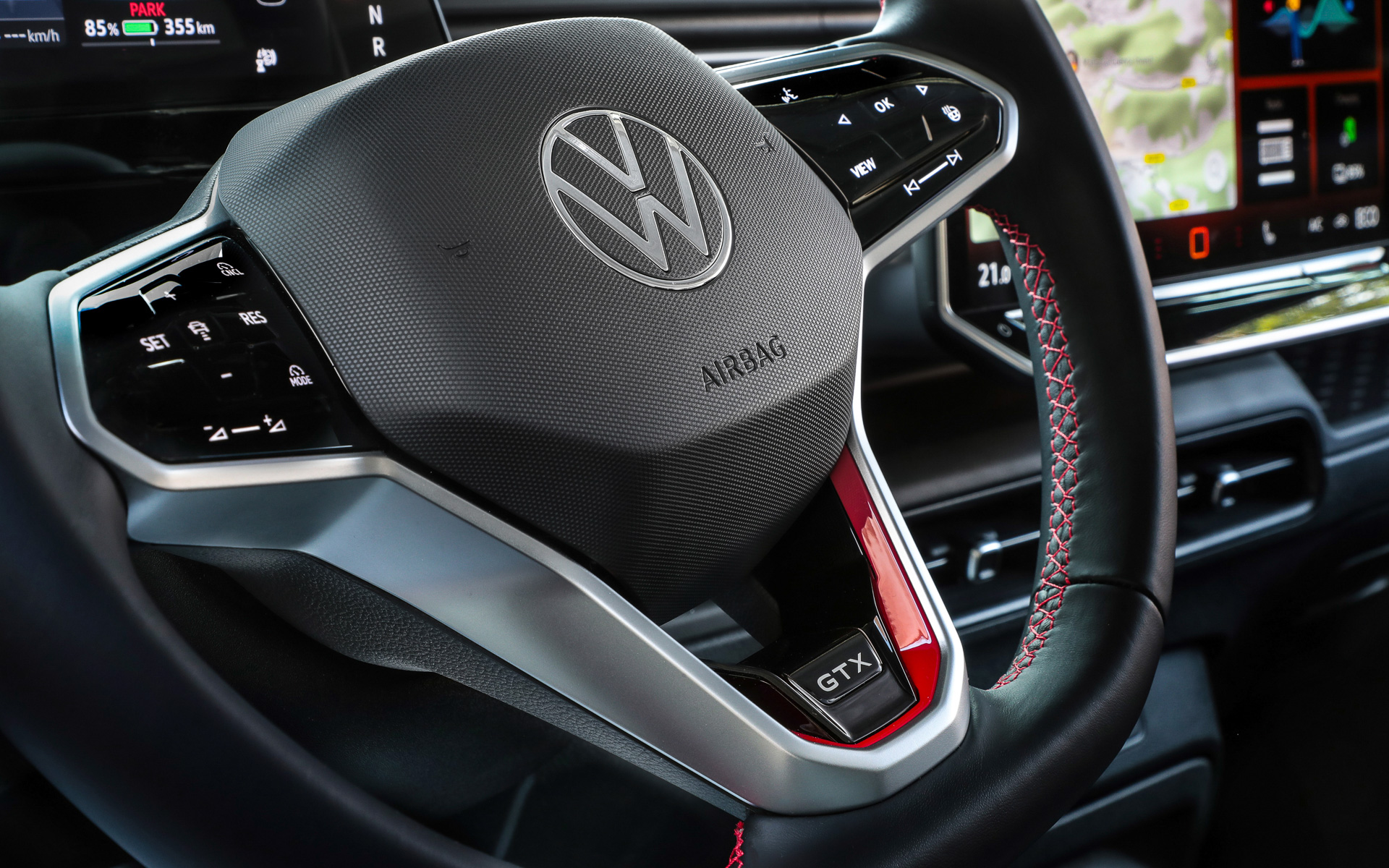 新型バッテリEVバン「ID. Buzz GTX」のインテリア