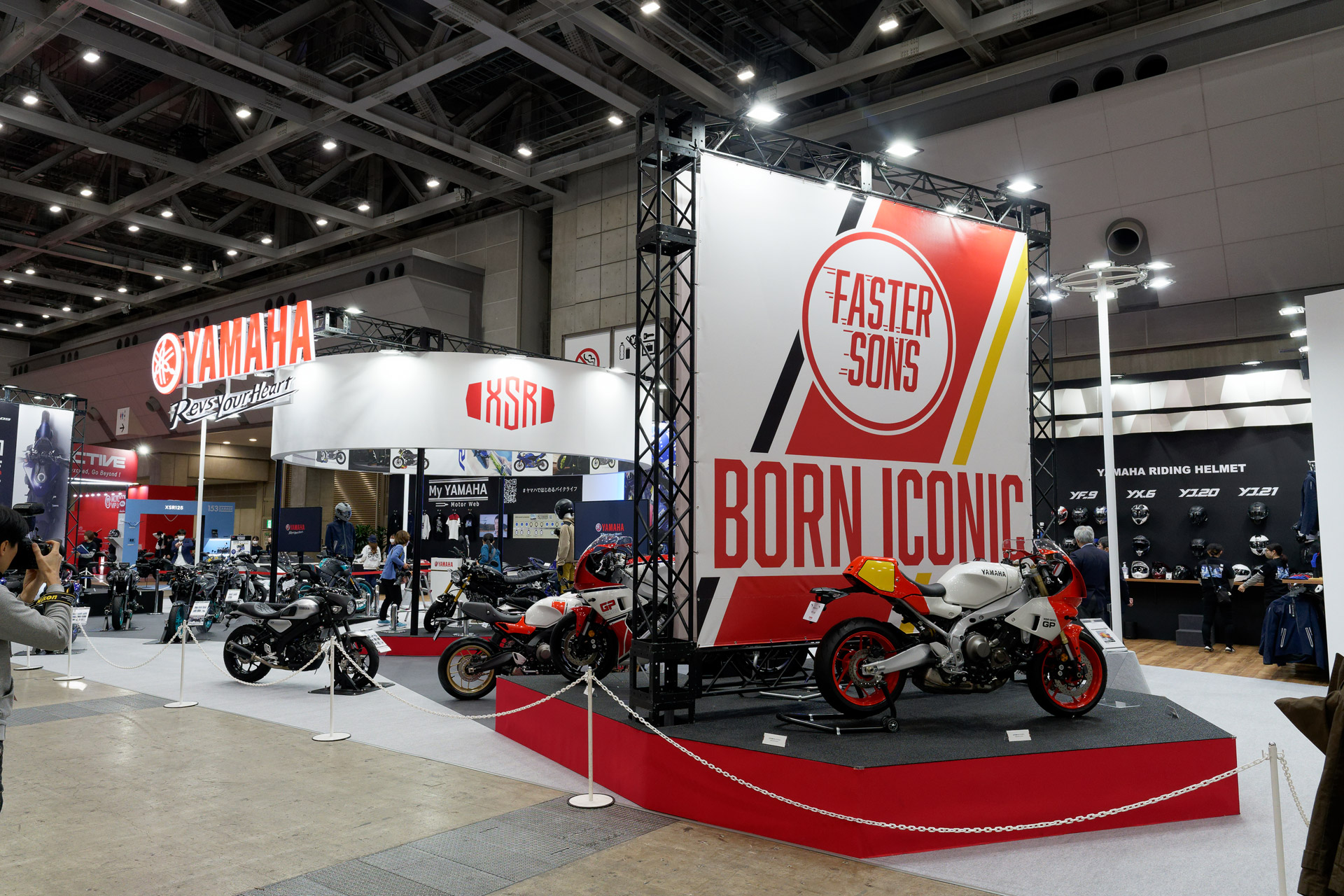 ヤマハのブース