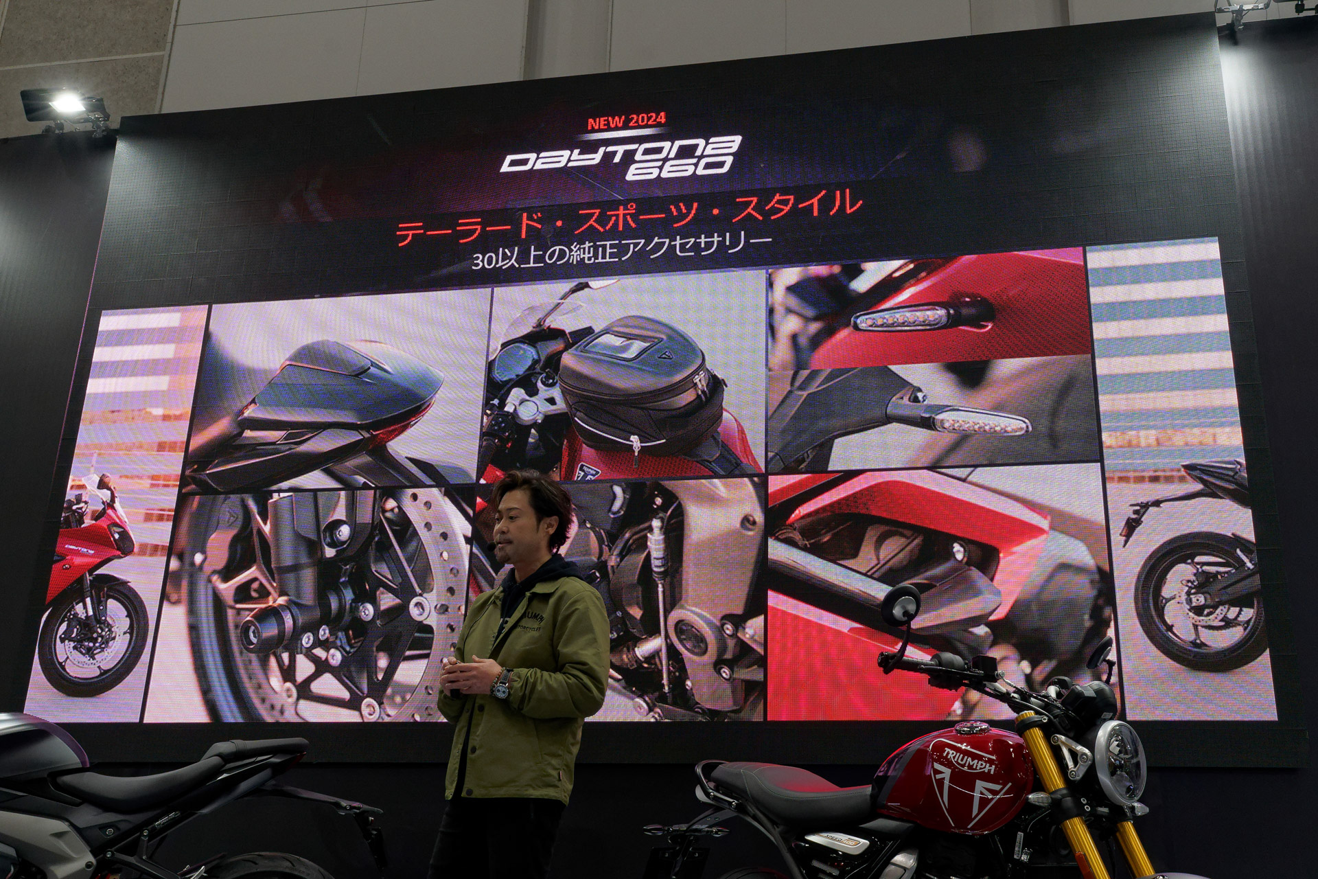 純正アクセサリーも豊富に用意するという