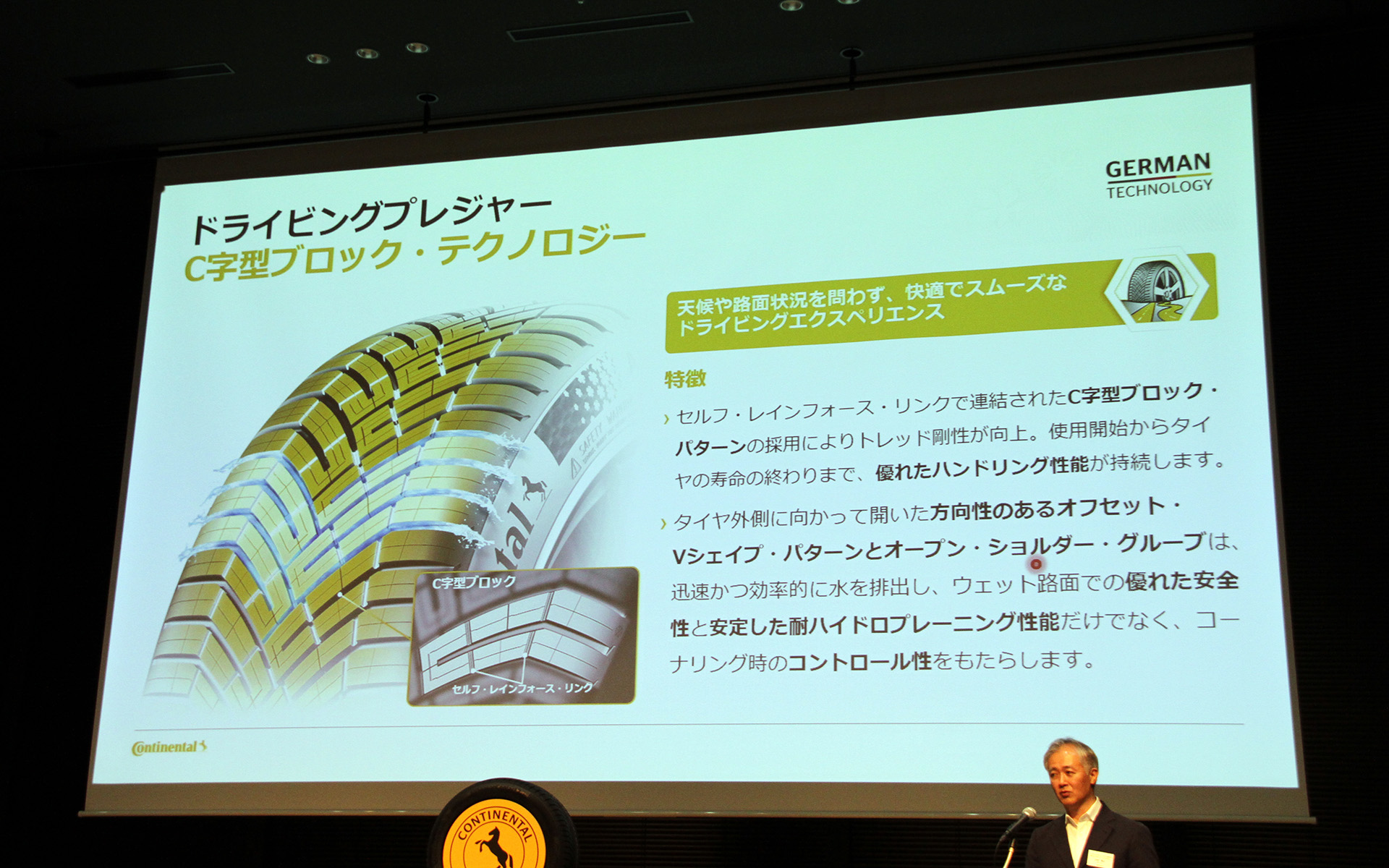 C字型ブロック・テクノロジーの特徴