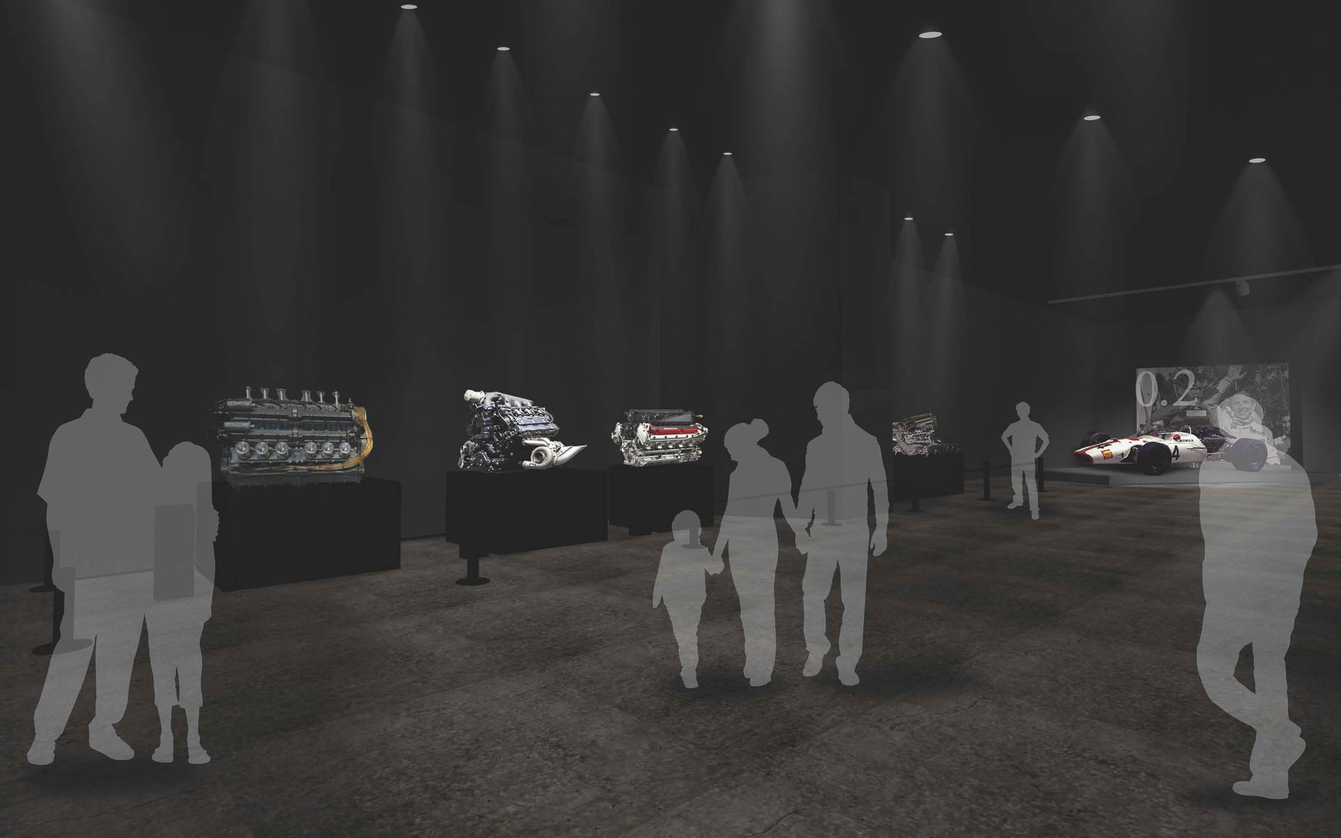 メインホールの展示イメージ