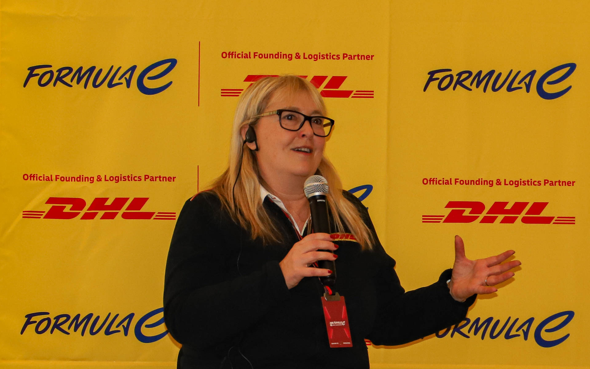 DHLグローバルフォワーディング モータースポーツ部門ヘッド マヌエラ・ジャンニ氏