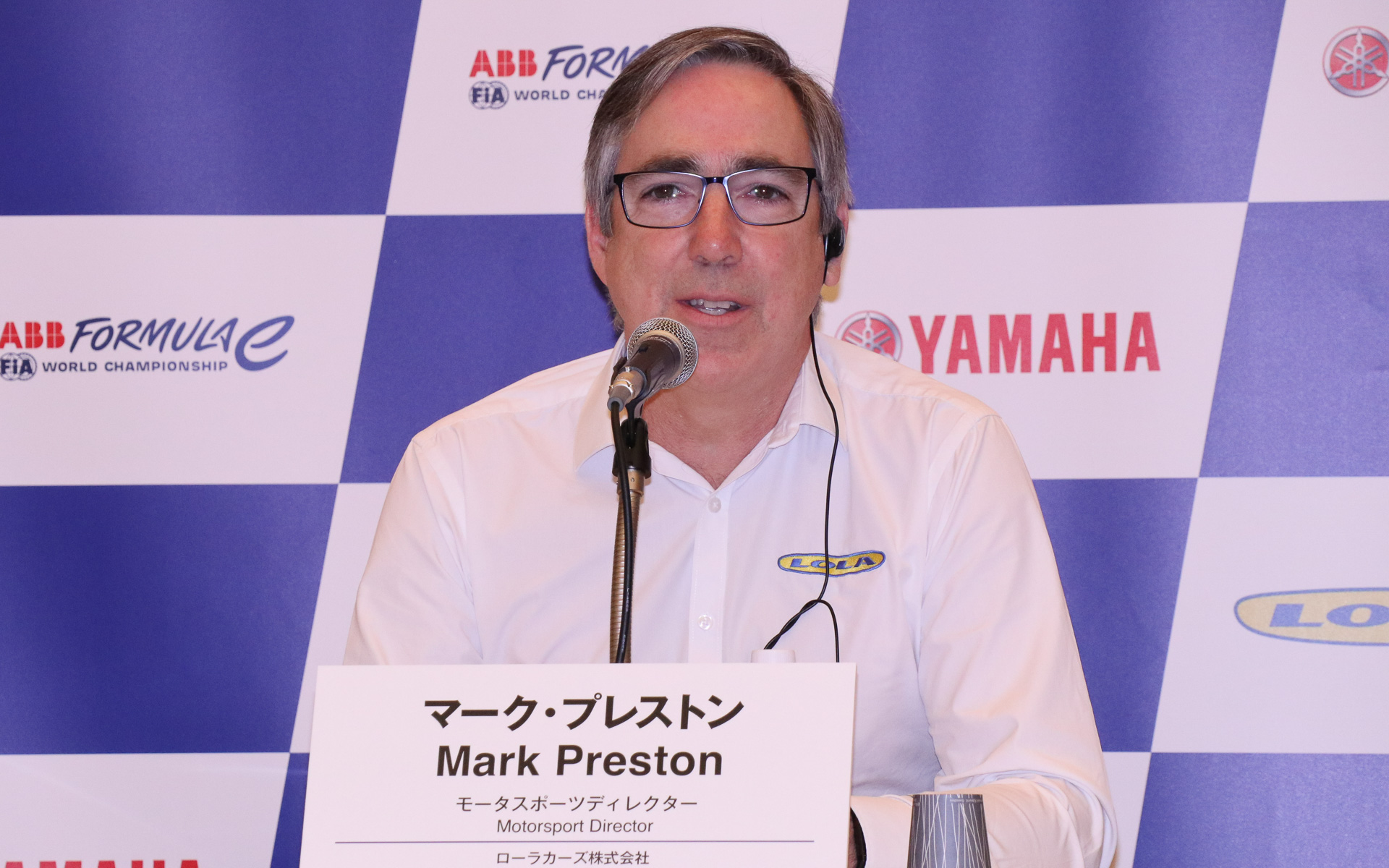 Lola Cars Ltd モータースポーツディレクター マーク・プレストン氏