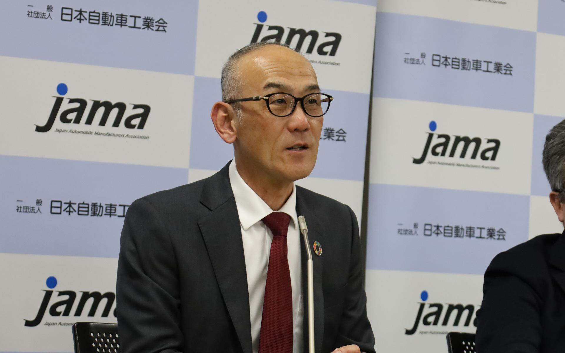 日本自動車工業会 副会長兼二輪車委員会 委員長の日高祥博氏