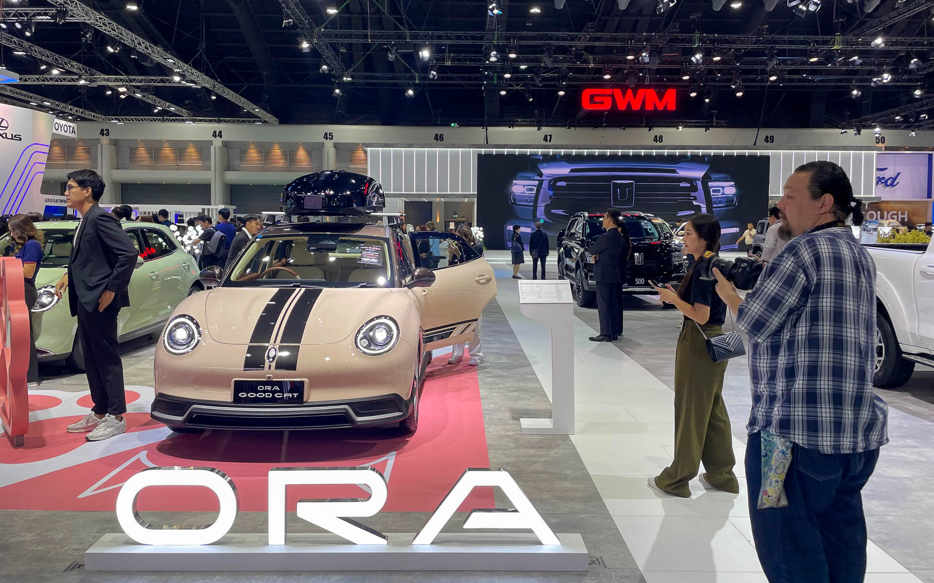 GWM。長城汽車のBEV。これ見るのは初めて