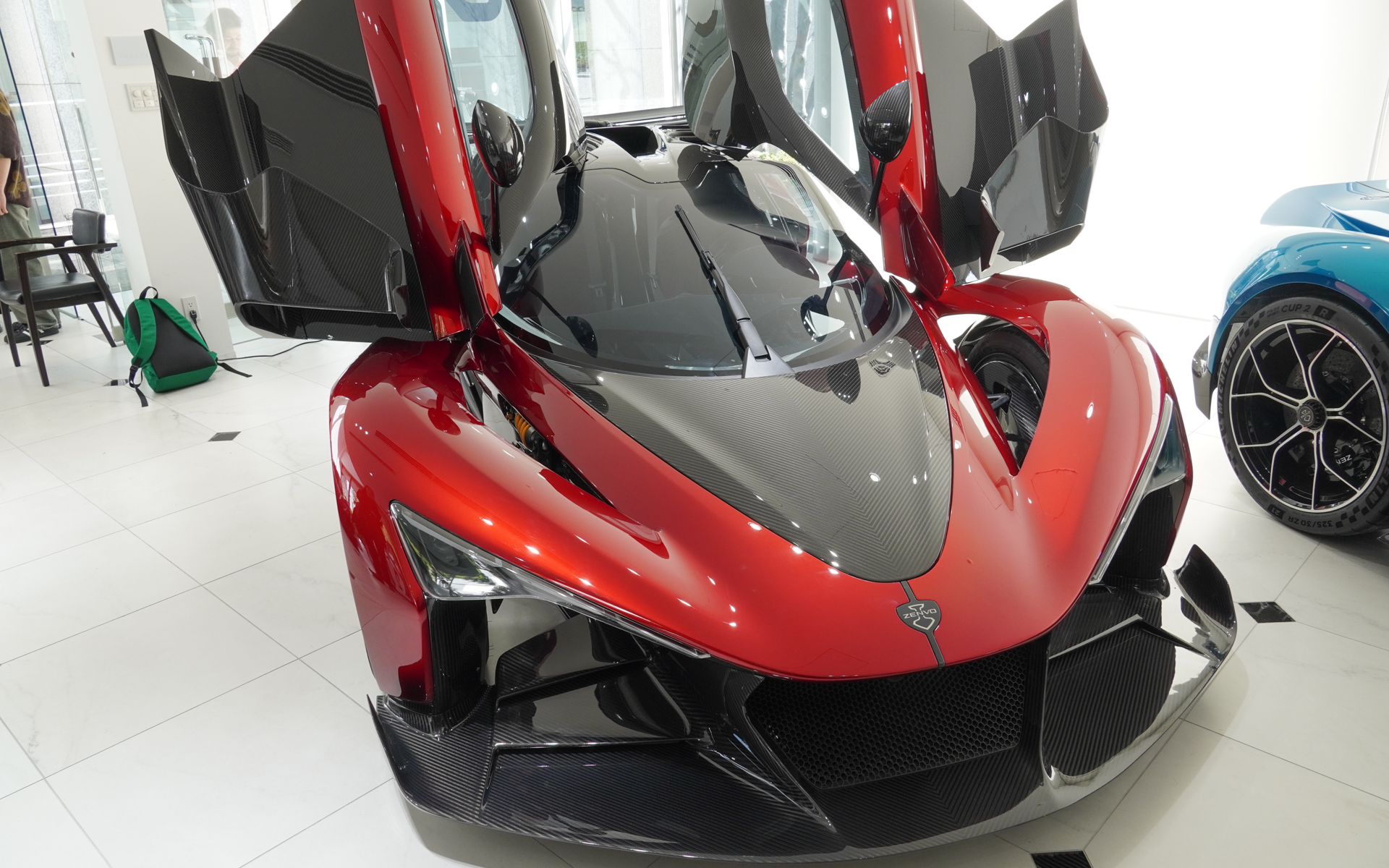 ドアを開いた状態