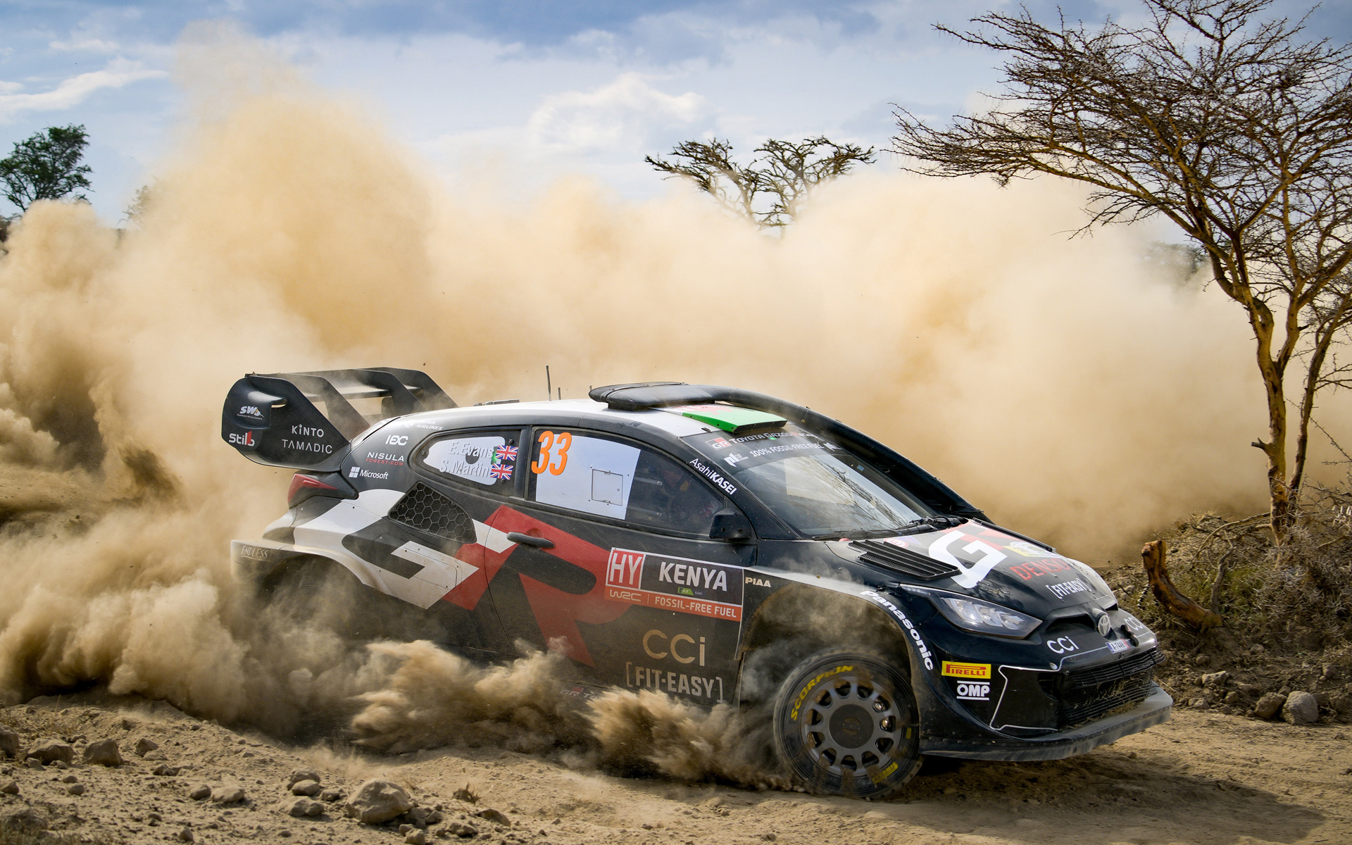 33号車（エルフィン・エバンス、スコット・マーティン）