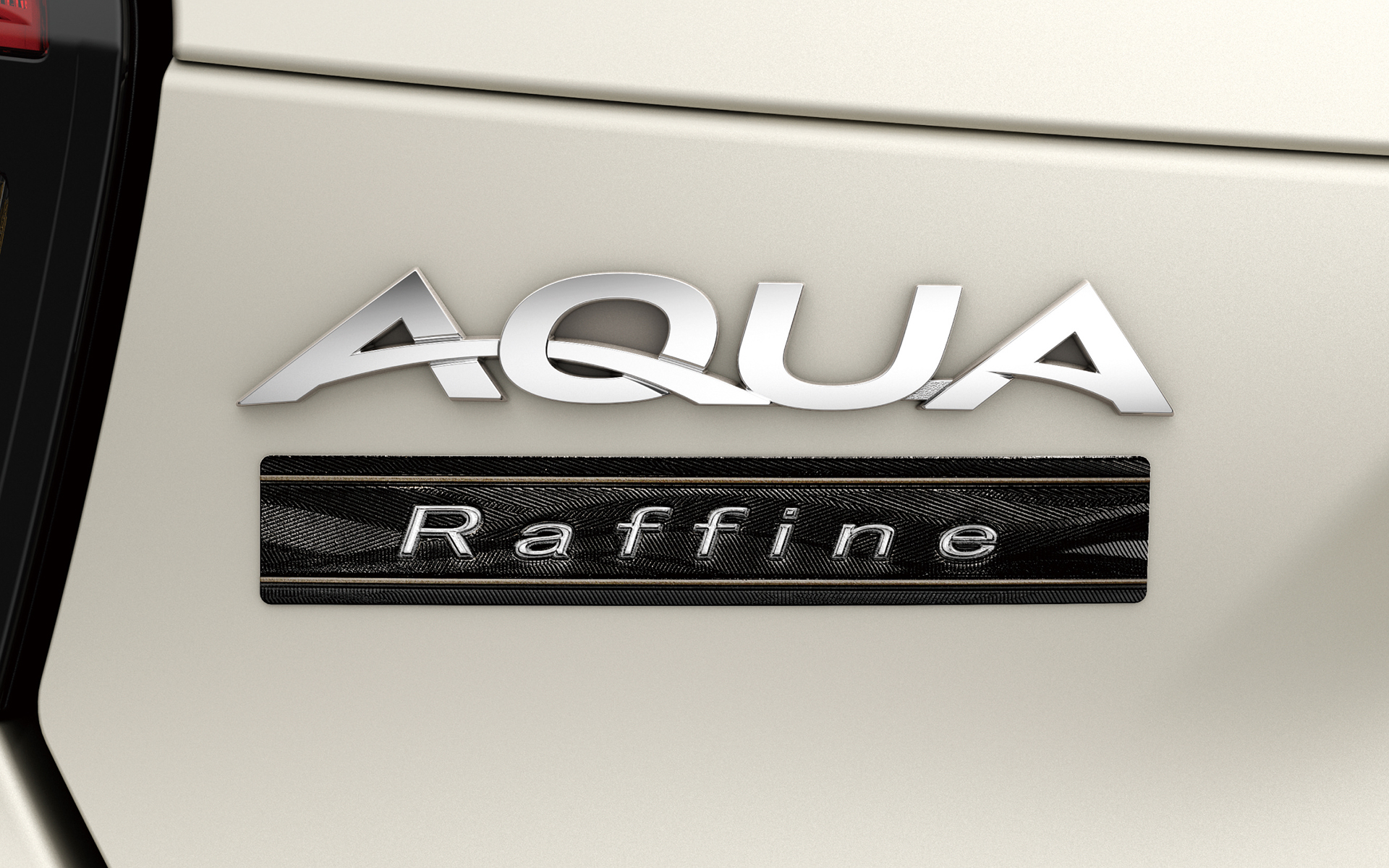 バックドアエンブレム＜販売店装着オプション＞