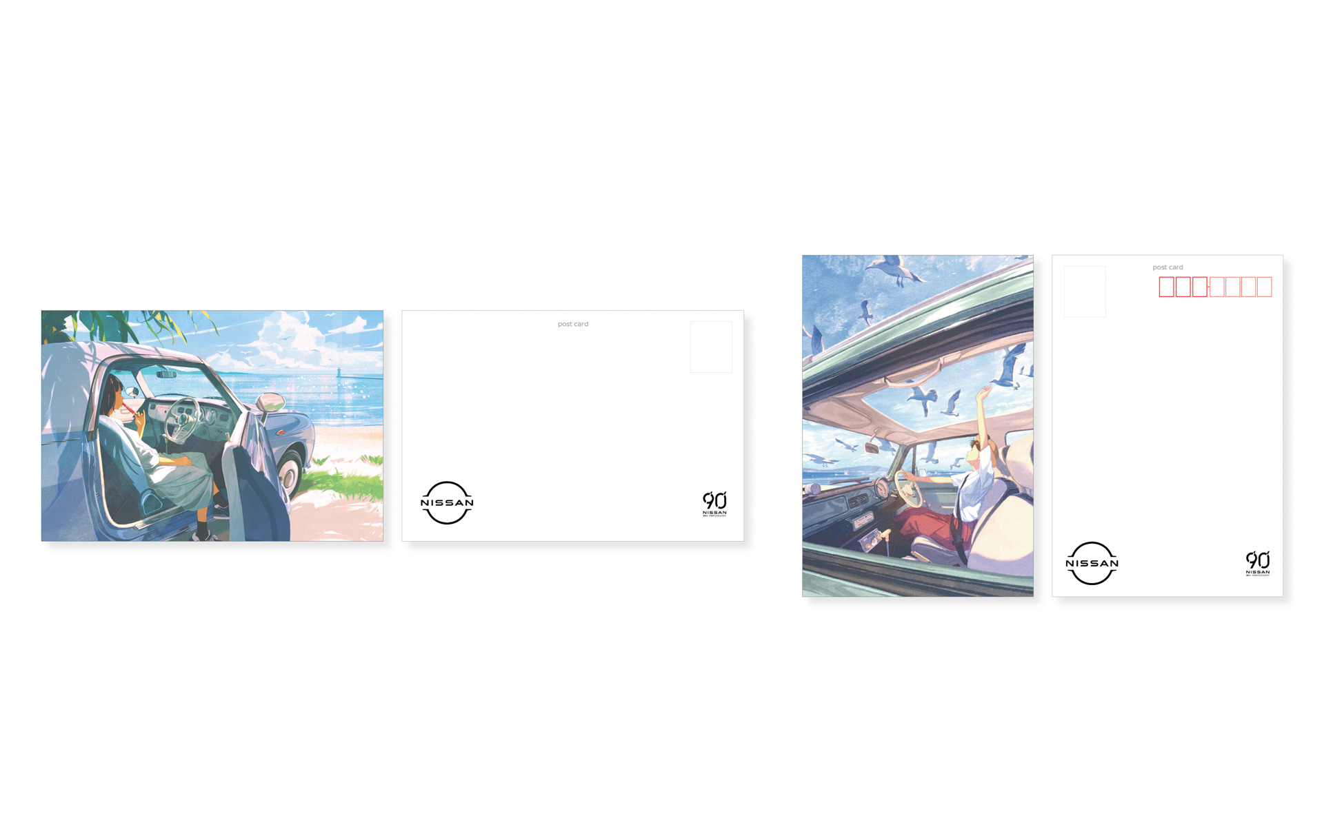 ポストカードデザイン