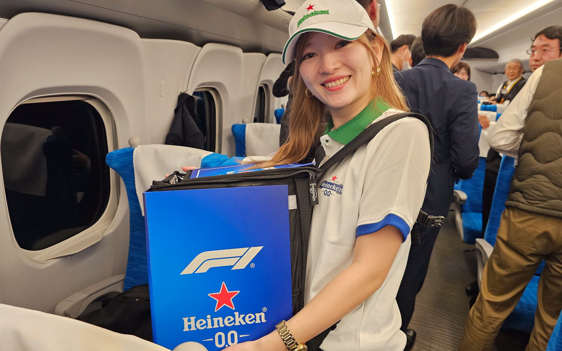 ハイネケン 0.0のサンプリング