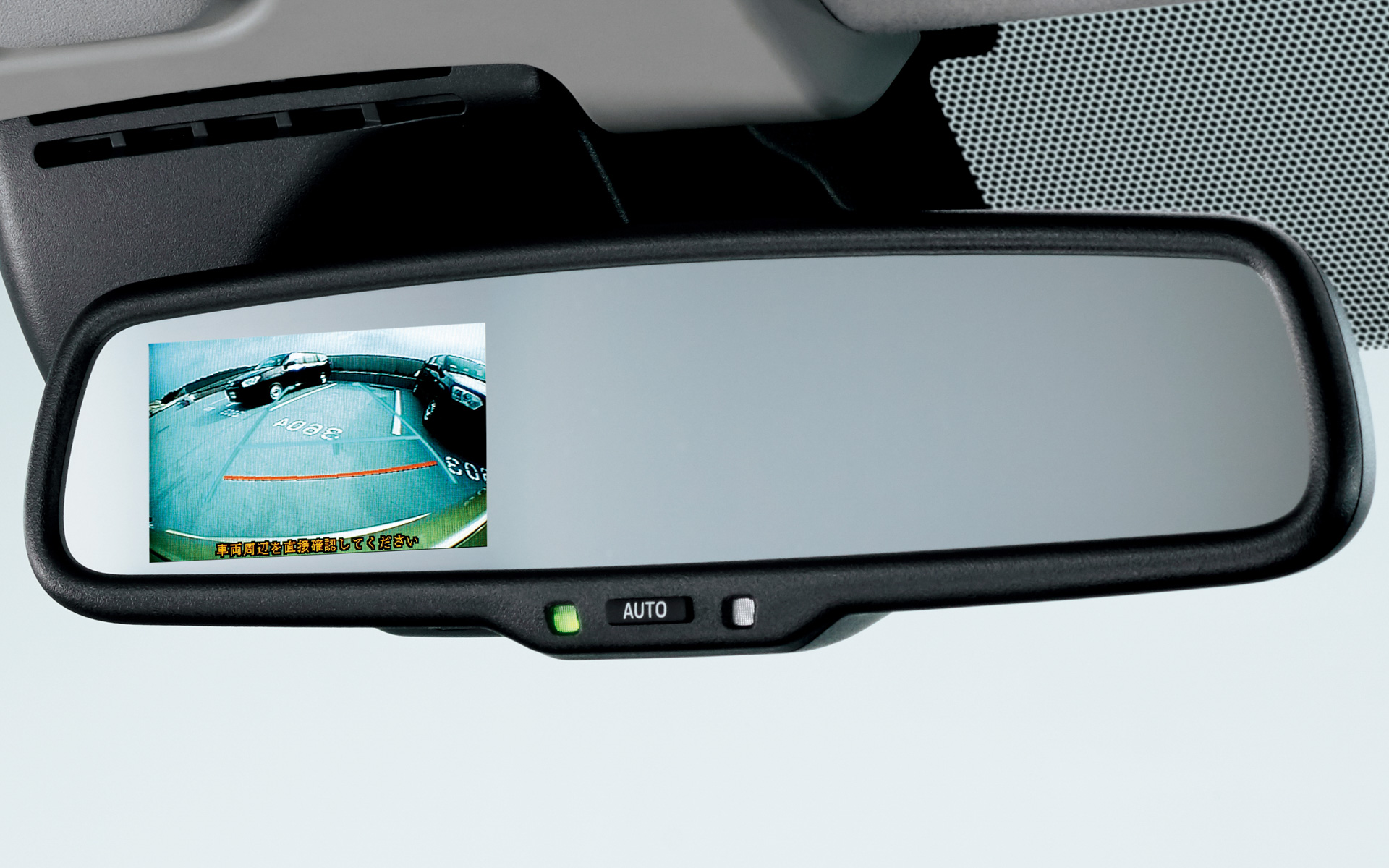 プロボックスにバックモニター内蔵自動防眩インナーミラーを標準装備