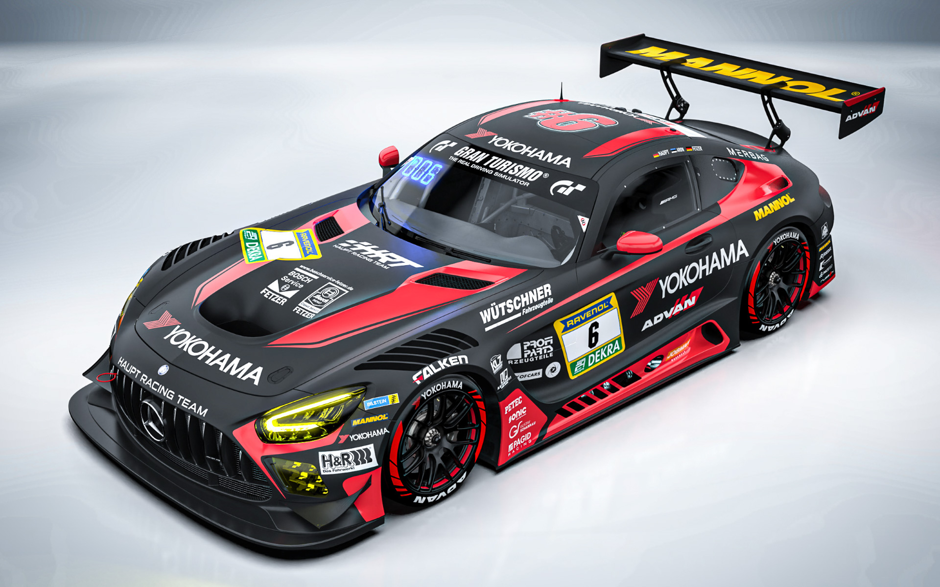 横浜ゴムがパートナーシップを結んだMercedes-AMGカスタマーレーシングチーム「ハウプト・レーシング・チーム」のMercedes-AMG GT3