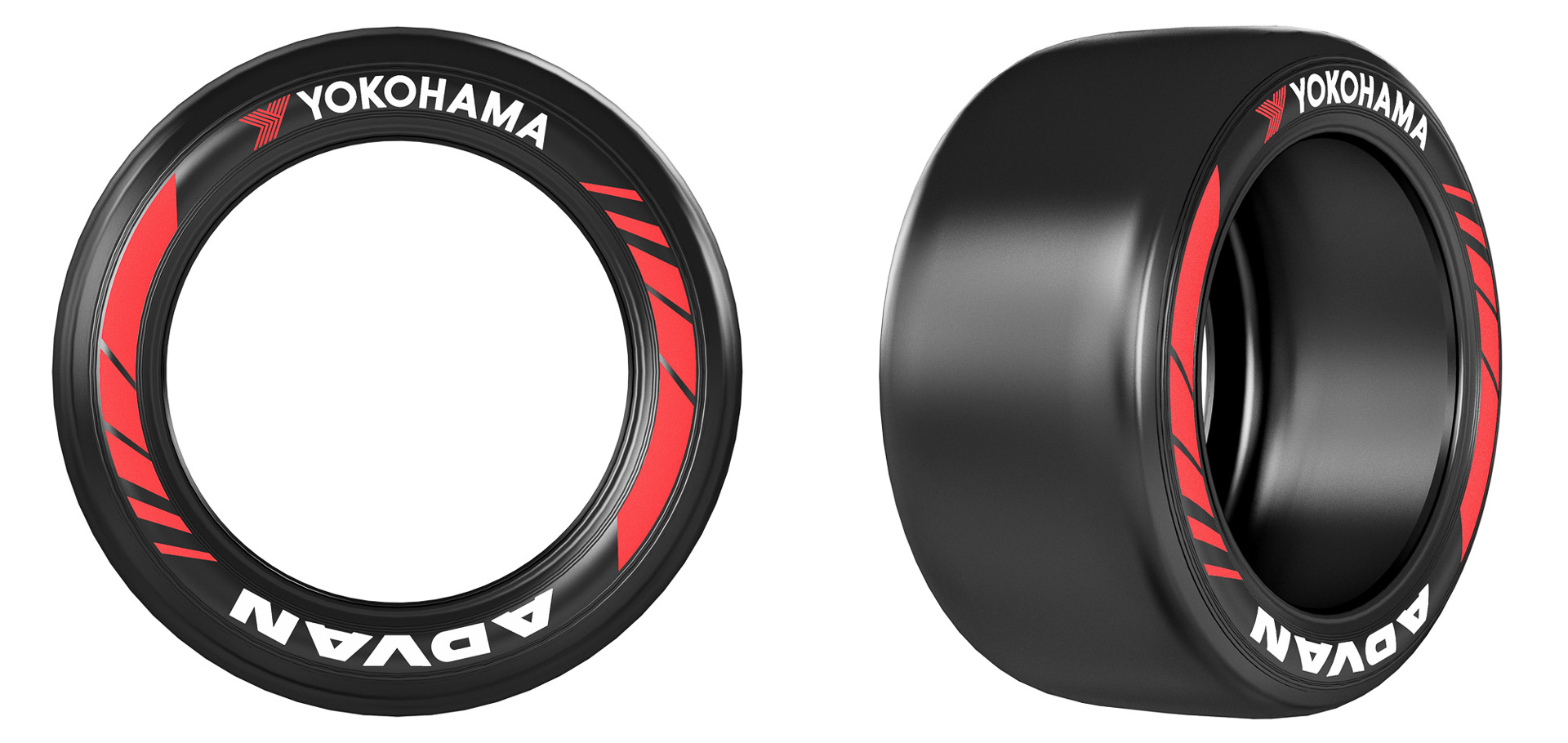 供給タイヤはドライ用が「ADVAN A005」、ウェット用が「ADVAN A006」。サイズは共にフロント300/680R18、リア320/710R18