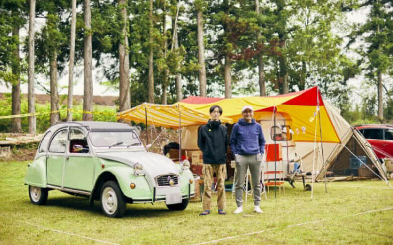 2022年実施のCitroënist Campの様子