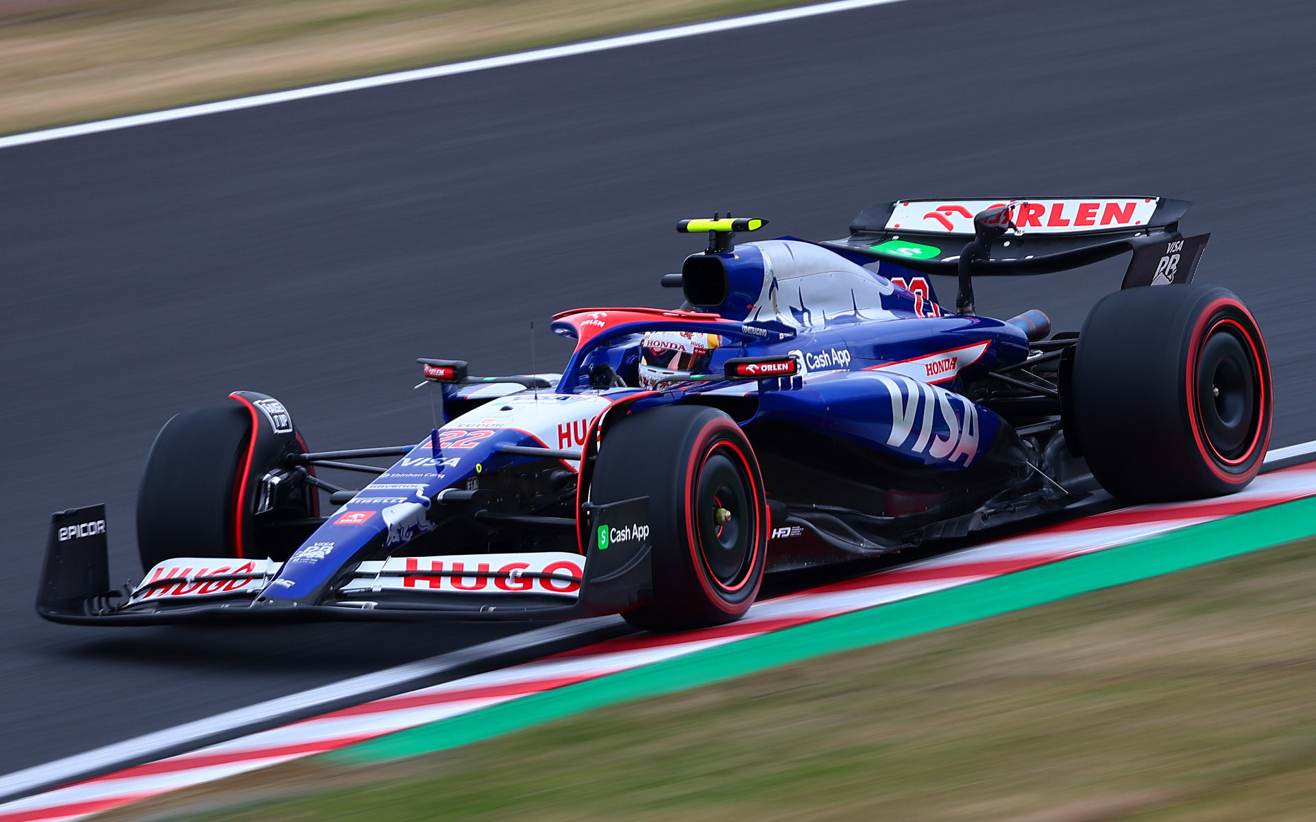 Q3に進出し10位となった角田裕毅選手