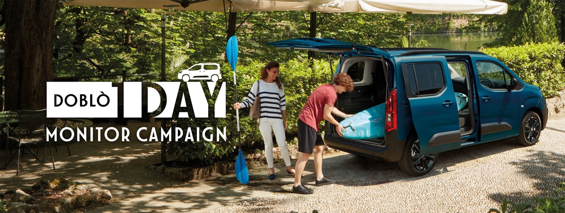 フィアットがミニバン「ドブロ」の使い勝手のよさを存分にできる1DAYモニターキャンペーンを実施する