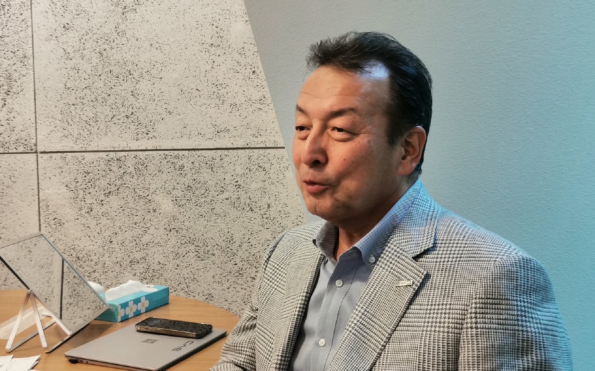 今後の展望を語るBYD Auto Japanの代表取締役社長 東福寺厚樹氏