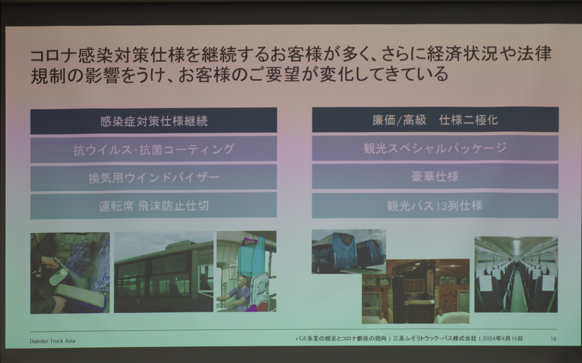 メディアランドテーブルの説明資料
