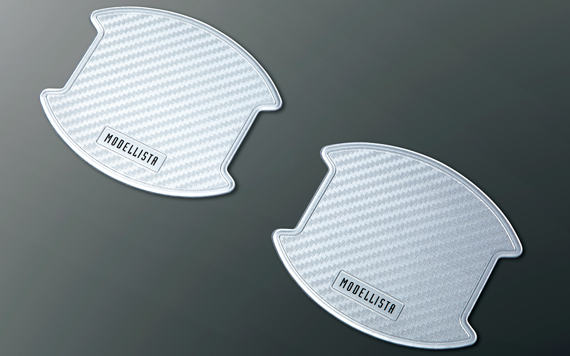 ドアハンドルプロテクター（シルバー）　価格3300円（1セット2枚入り）