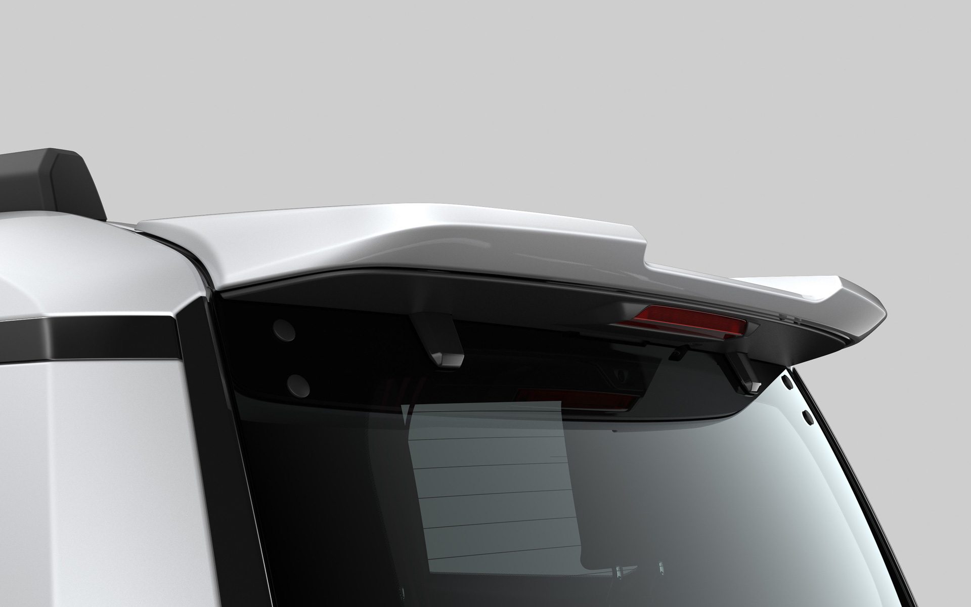 リヤスポイラー　価格5万1700円（素地）、6万500円（塗装済）