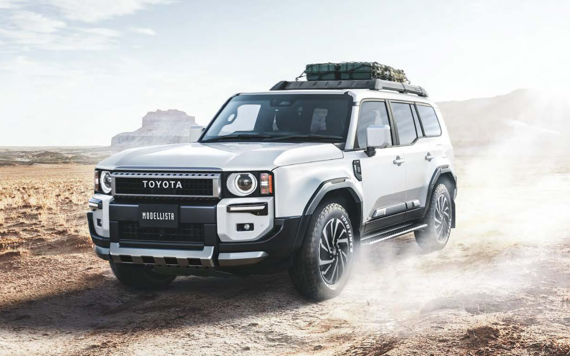 モデリスタが新型ランドクルーザー“250”シリーズ」に　を与えるエアロパーツなどを公開した