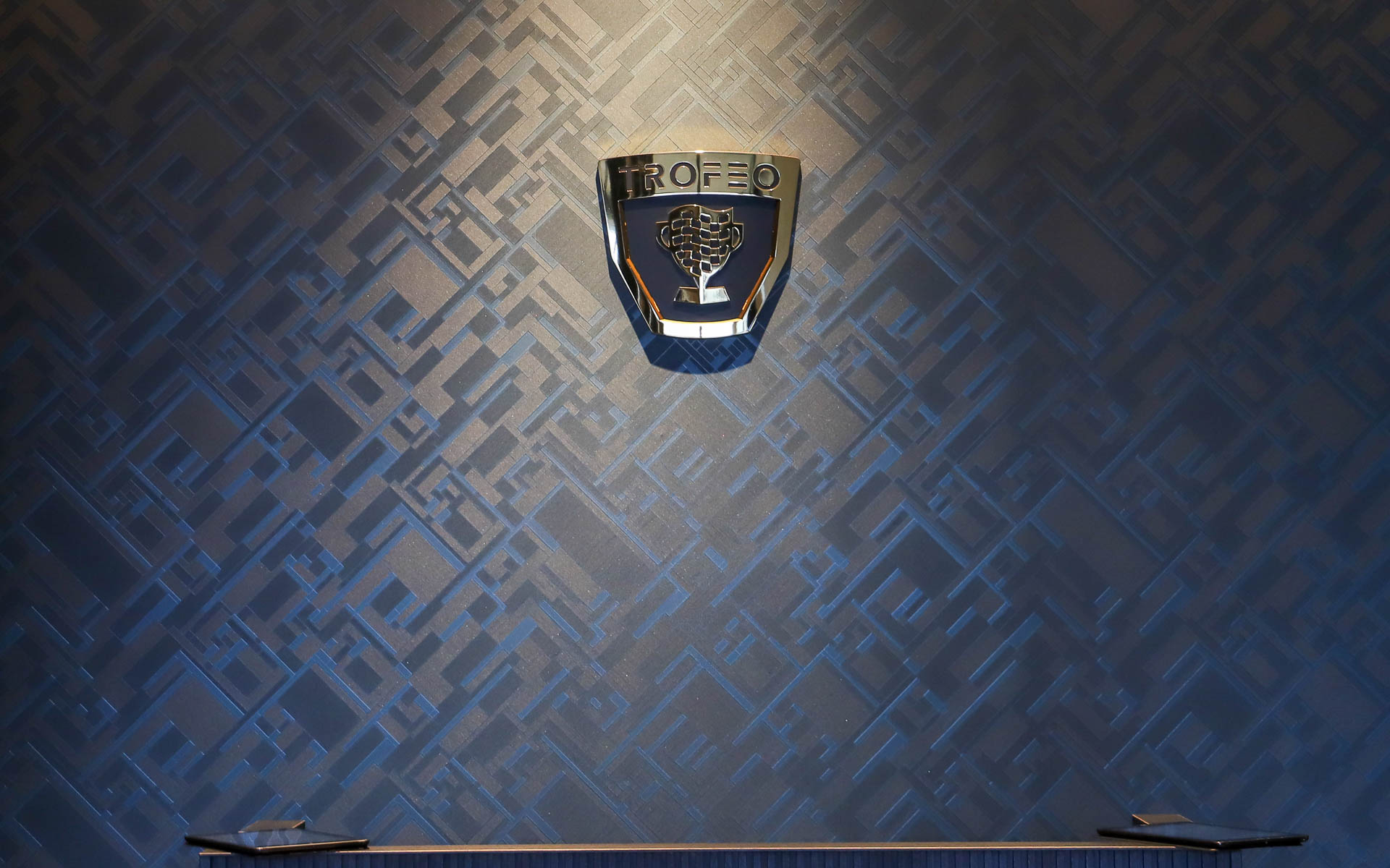 イタリアンレストラン＆ラウンジのトロフェオ。晴れていたらきれいな富士山が見られる