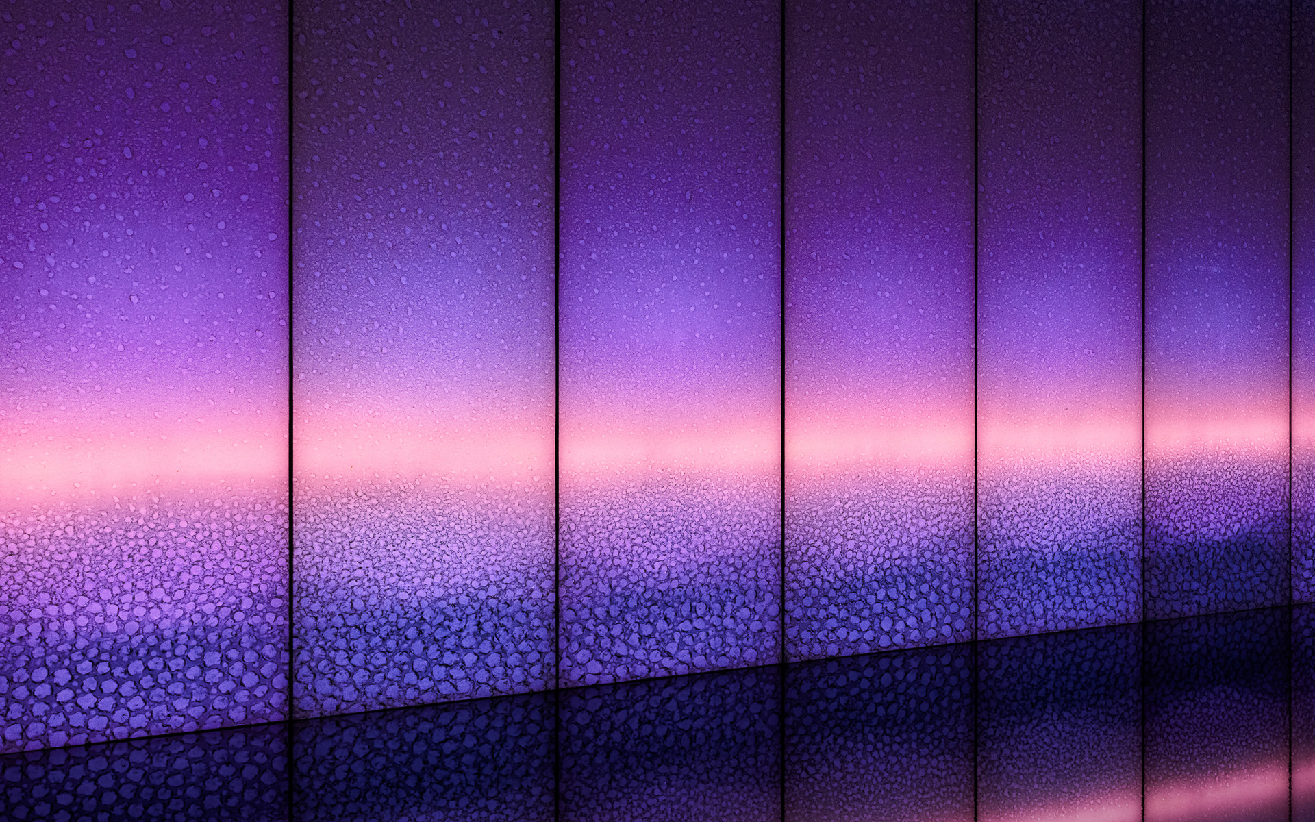 スクリーンは越前和紙によって構成されている