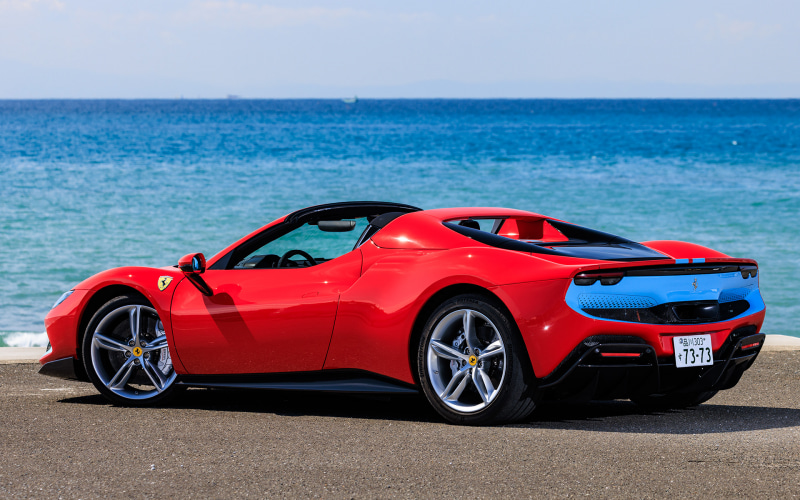 Red Line FERRARI FIORANO フェラーリ　フィオラノ 830馬力を放つフェラーリ最新スパイダー『296 GTS』見参。高性能