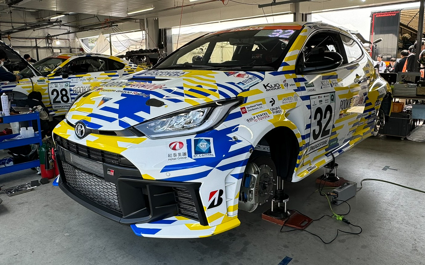 32号車 GR Yaris DAT concept（MORIZO、佐々木雅弘、石浦宏明、小倉康宏）