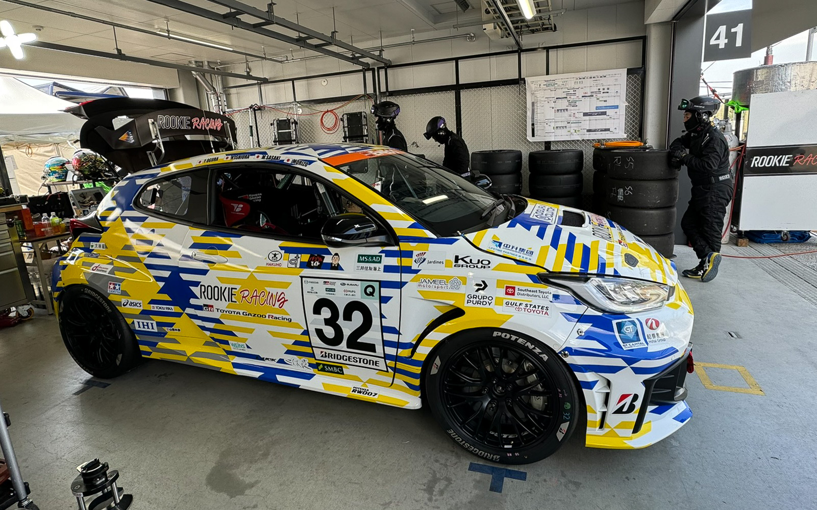 2024年シーズンから投入された進化型GRヤリスのスーパー耐久仕様