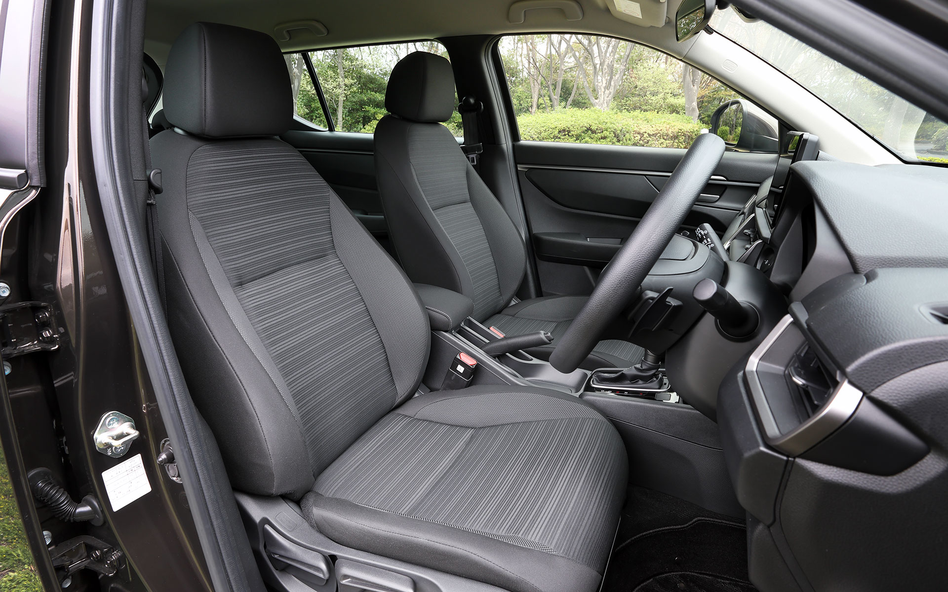 シート素材はファブリック