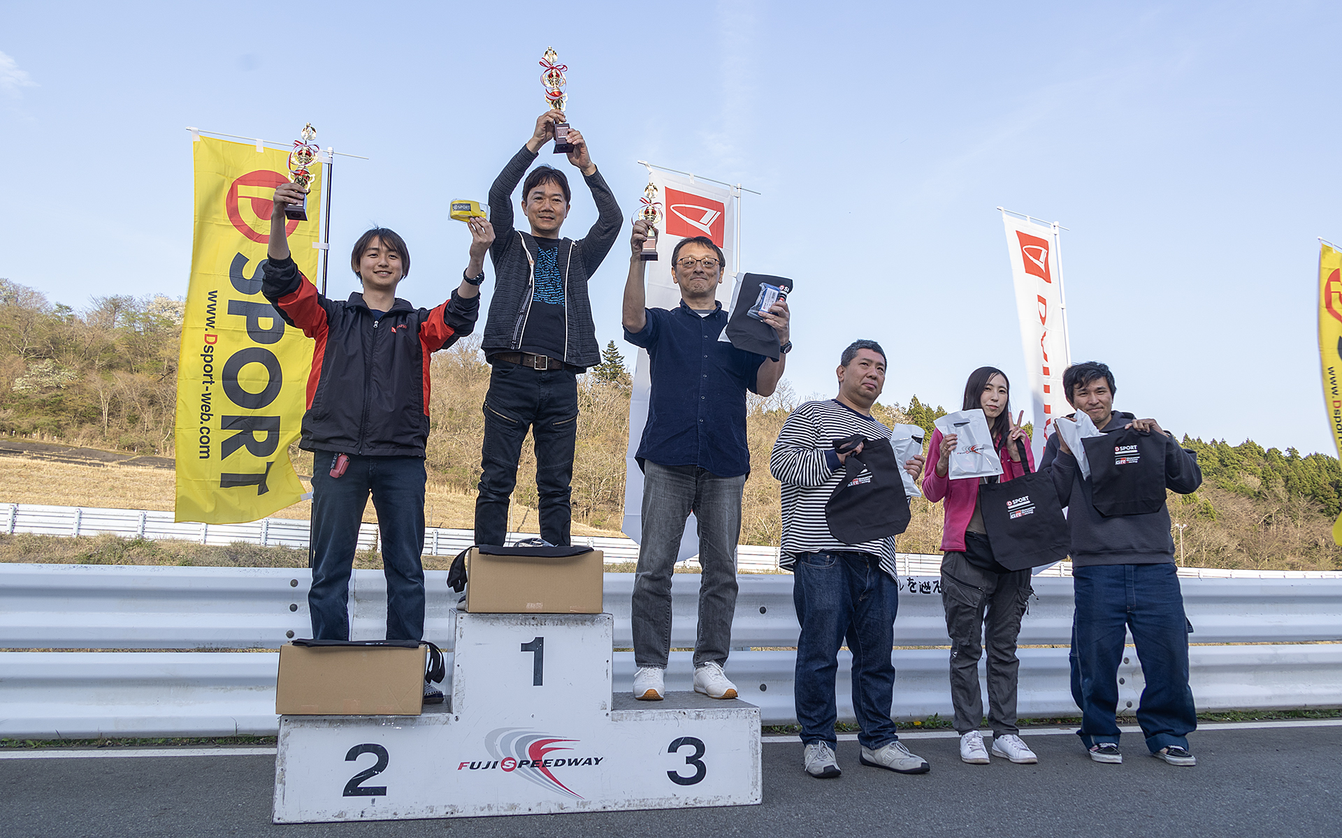 コペンビギナークラスの表彰式