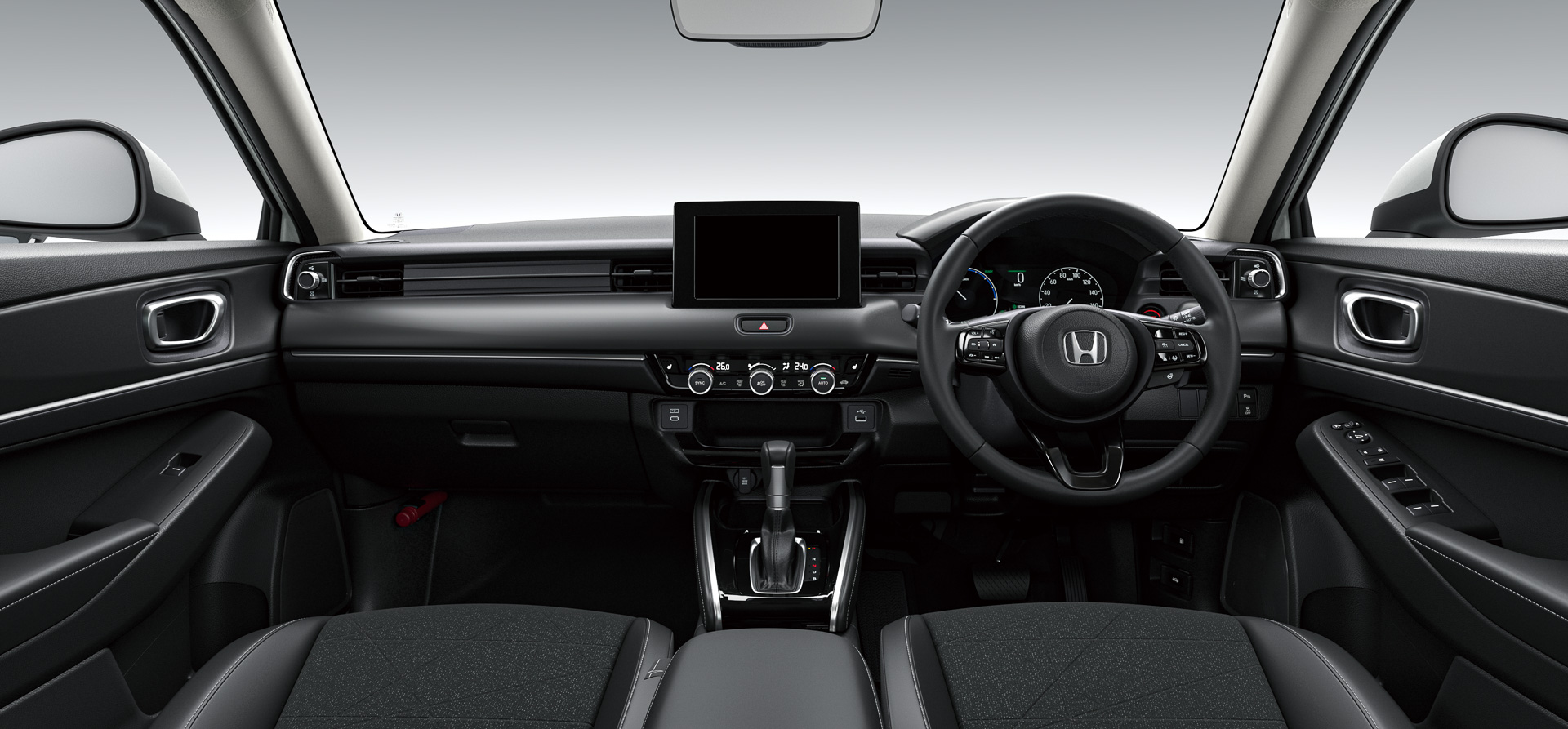 マイチェンしたヴェゼルのインテリア