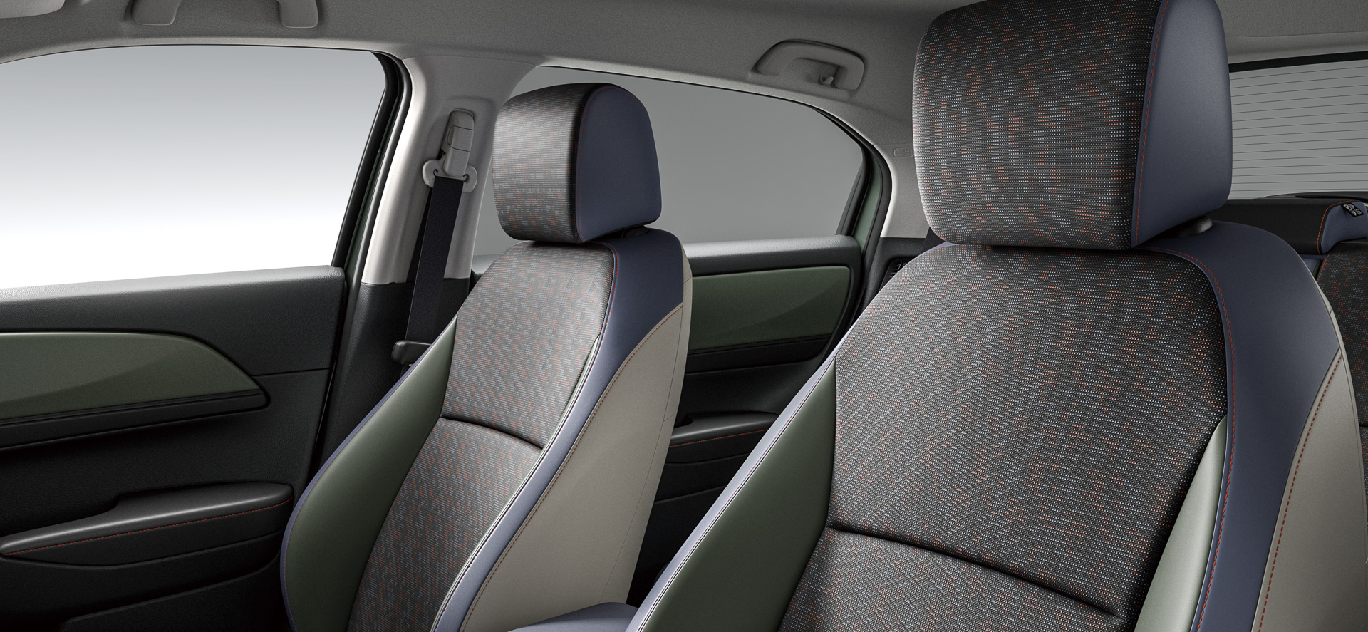 ファブリック素材は撥水・撥油機能のあるファブテクトを採用