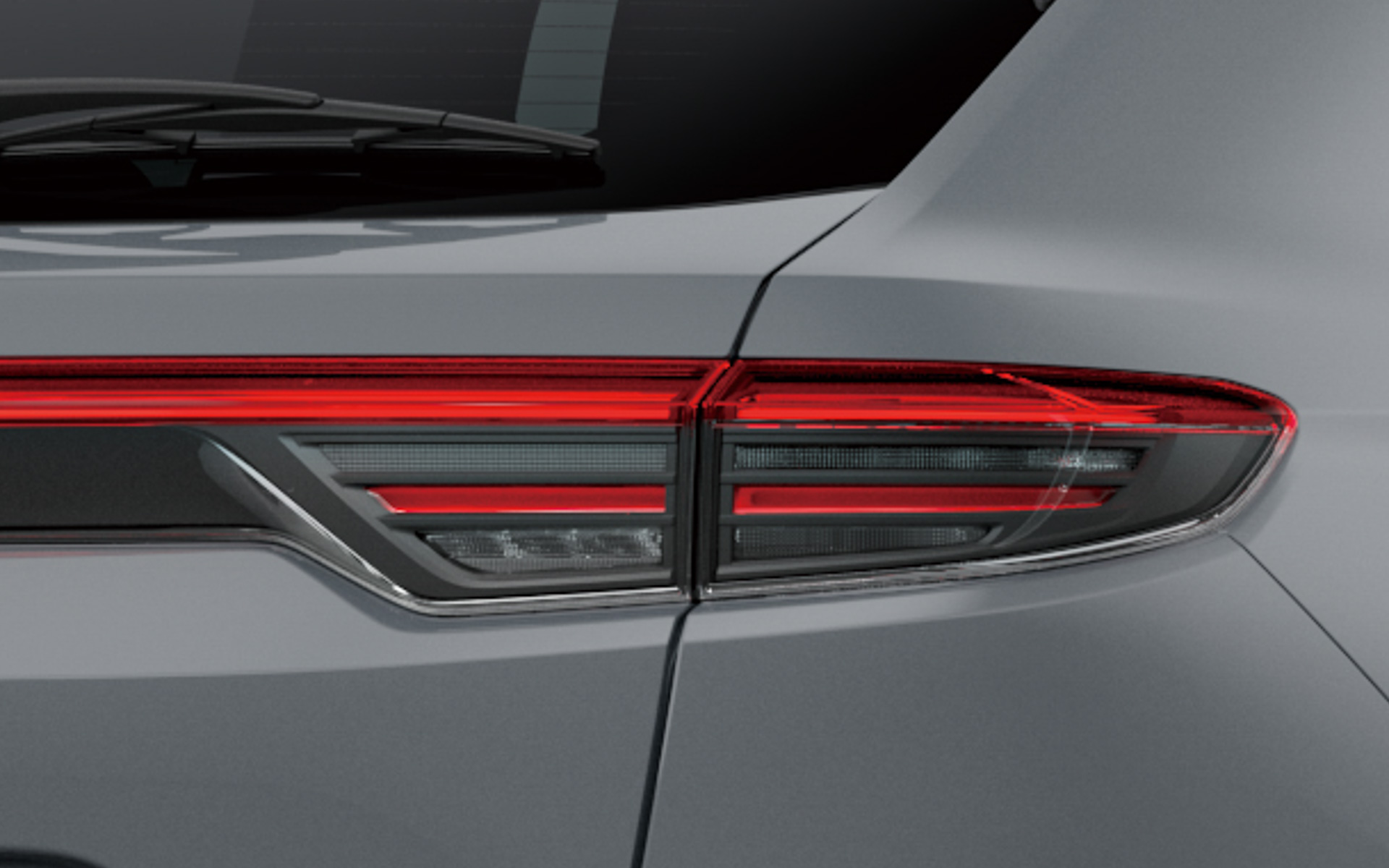 水平基調の2段グラフィックに変更