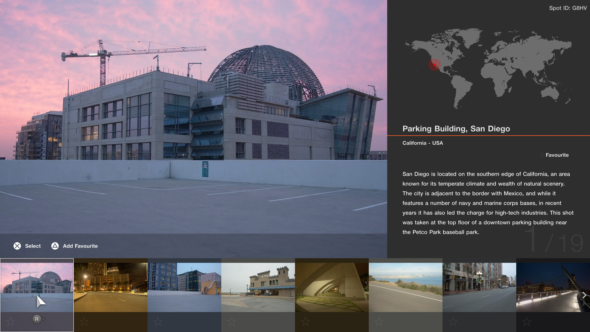 スケープスの特集に「サンディエゴ」を追加