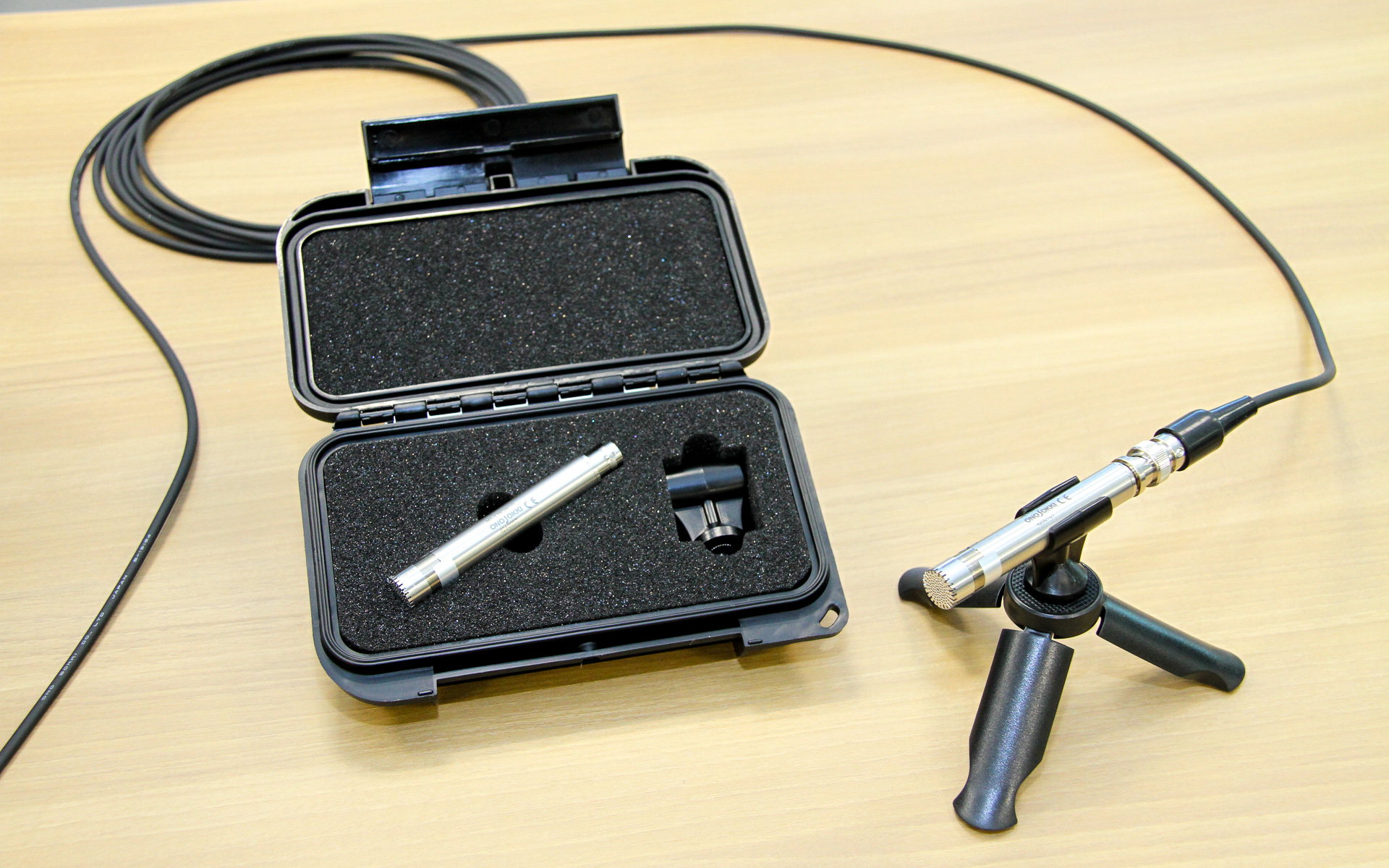 国内初の1/2インチバックエレクトレット型ローノイズマイクロホン「MI-1282M10」