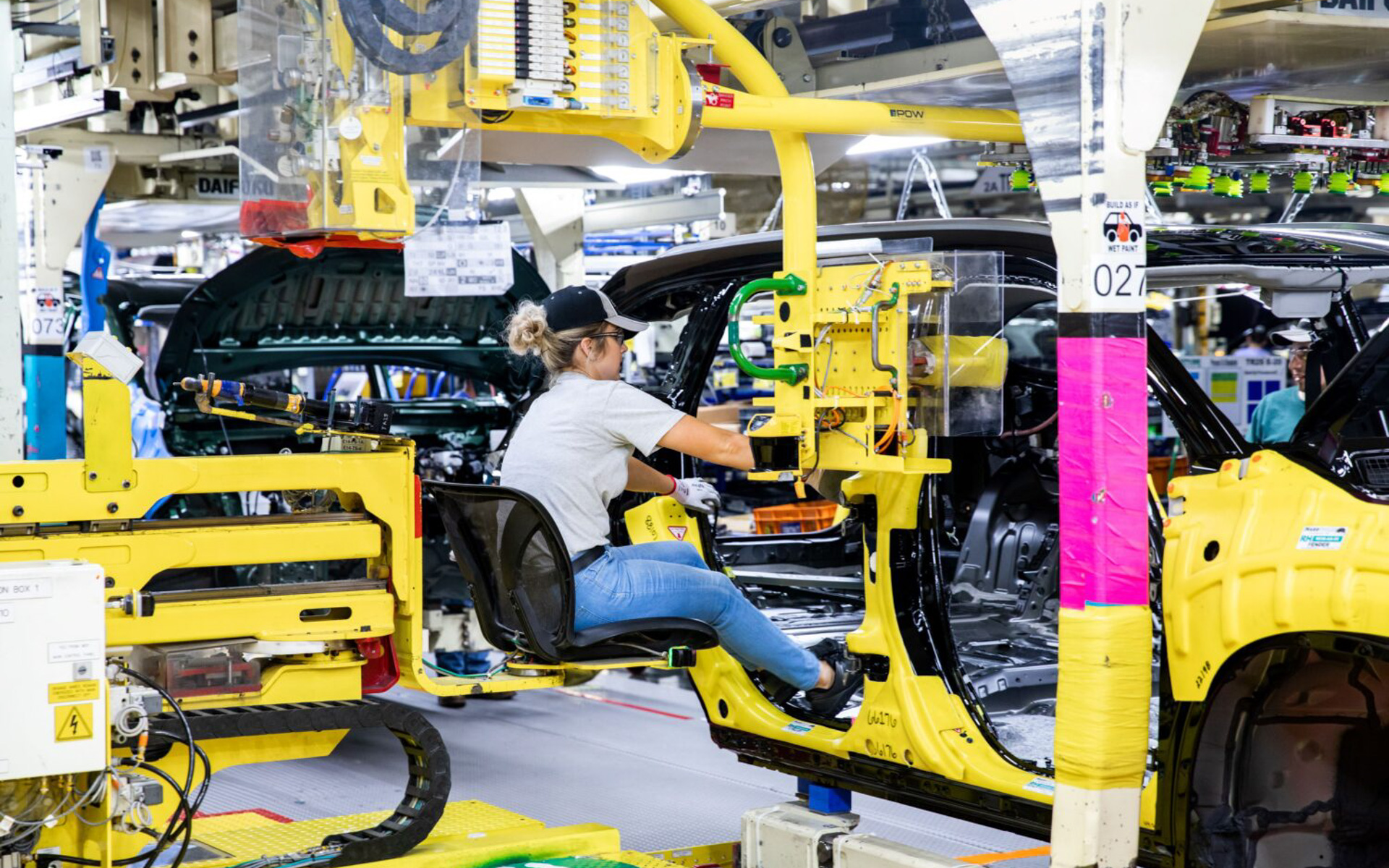 米国の生産事業体TMMI（Toyota Motor Manufacturing, Indiana, Inc.）