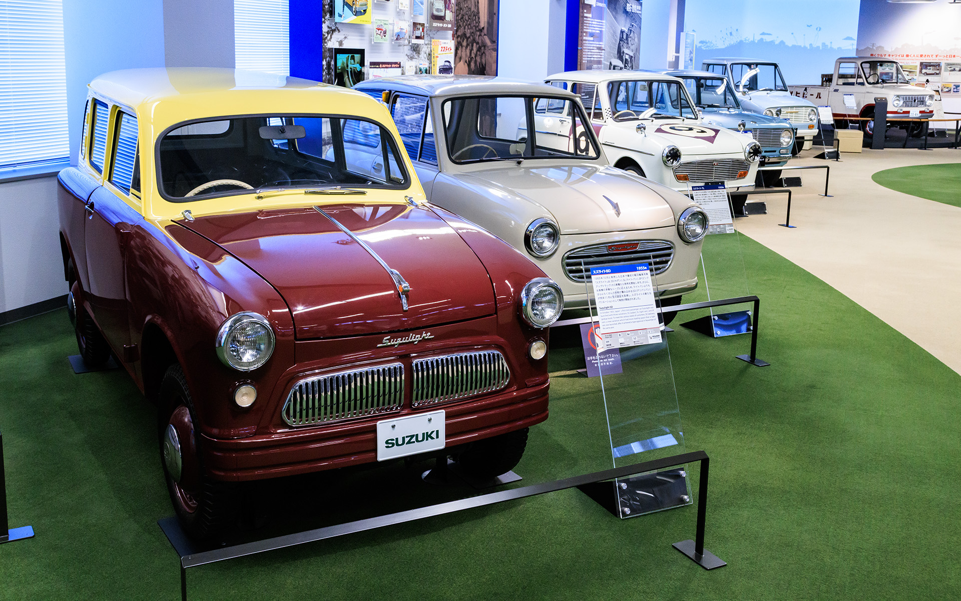 静岡県浜松市のスズキ本社向かいにあるスズキ歴史館を見学してきた。入館は無料だが完全予約制となるため、事前にWeb、もしくは電話での予約が必要。開館時間は9時～16時30分で、休館日は月曜日、年末年始、夏期休暇など