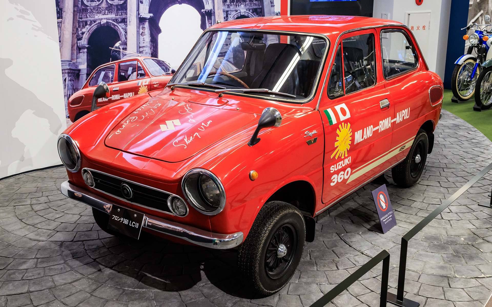 イタリア半島をミラノからナポリまで縦断したフロンテ 360