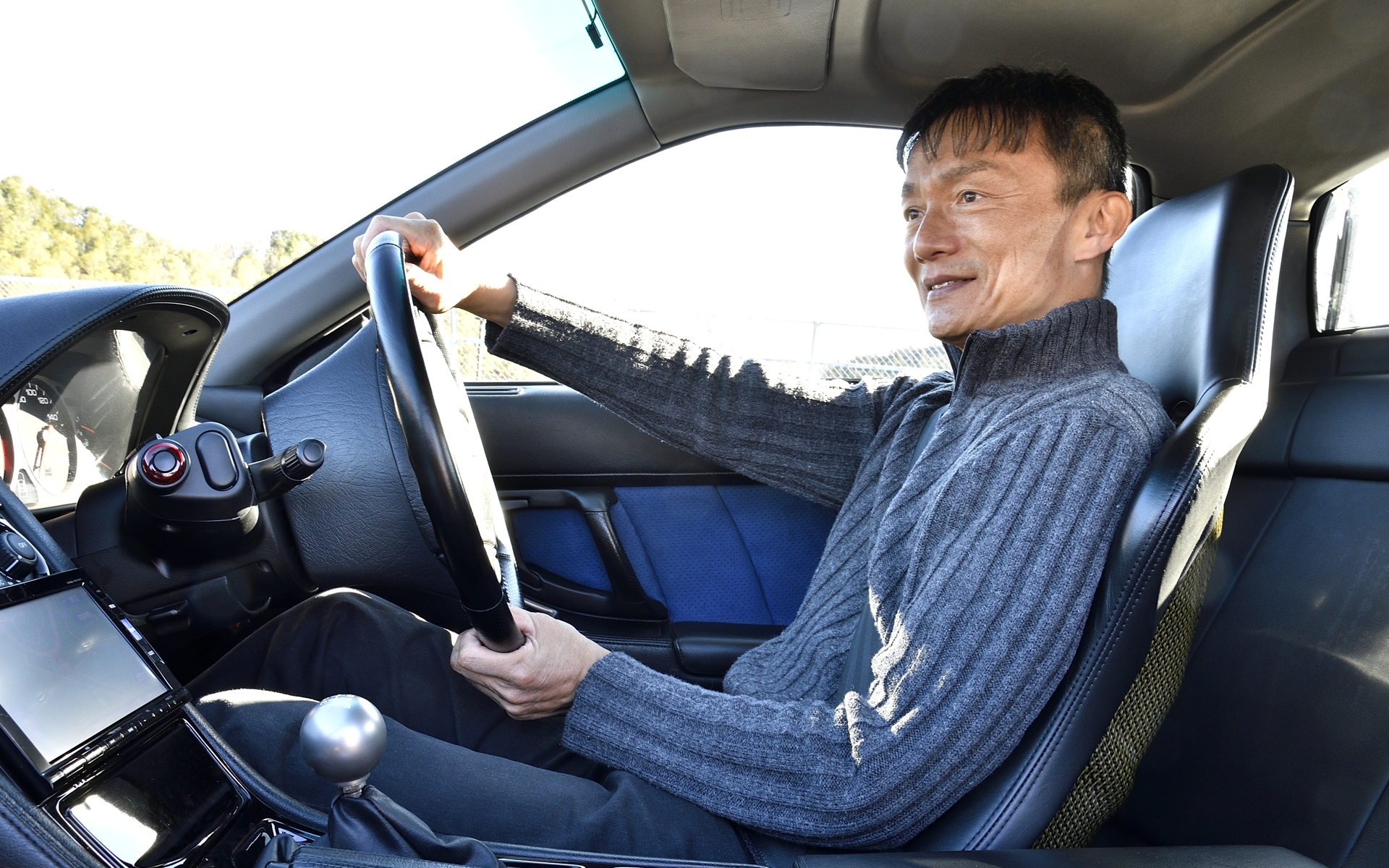 NSXも4輪の接地感のよさが印象的であった