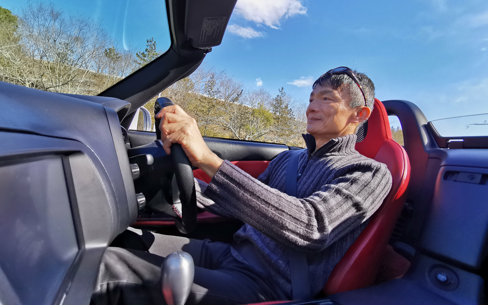 さりげなくスポーティなルックスになりつつ、空力効果を得られるのがModuloの凄さだろう