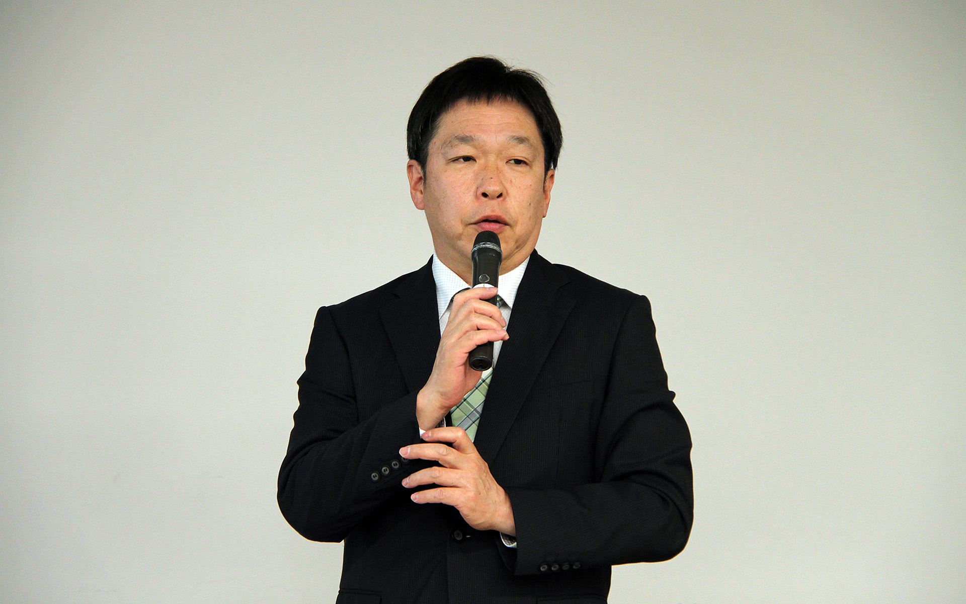 公益社団法人自動車技術会 展示会企画会議幹事（本田技研工業株式会社 コーポレート戦略本部 経営企画統括部 環境企画部 発信企画推進課）の山本一哉氏