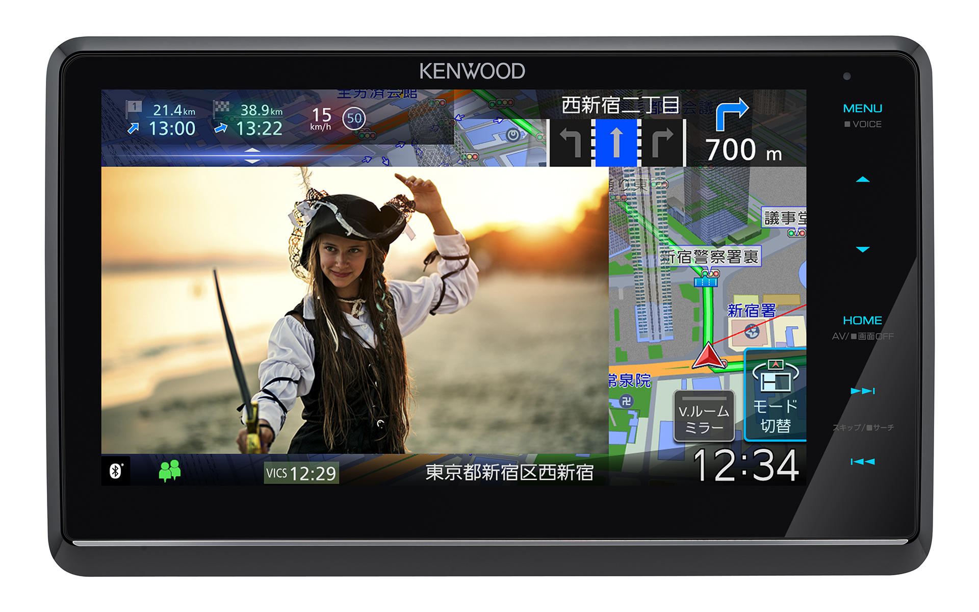 8V型フローティングモデル「MDV-S811HDF」