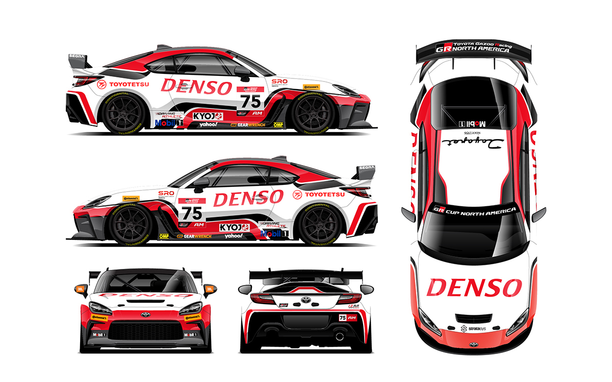 北米 GR CUPにスポット参戦する車両のイメージ