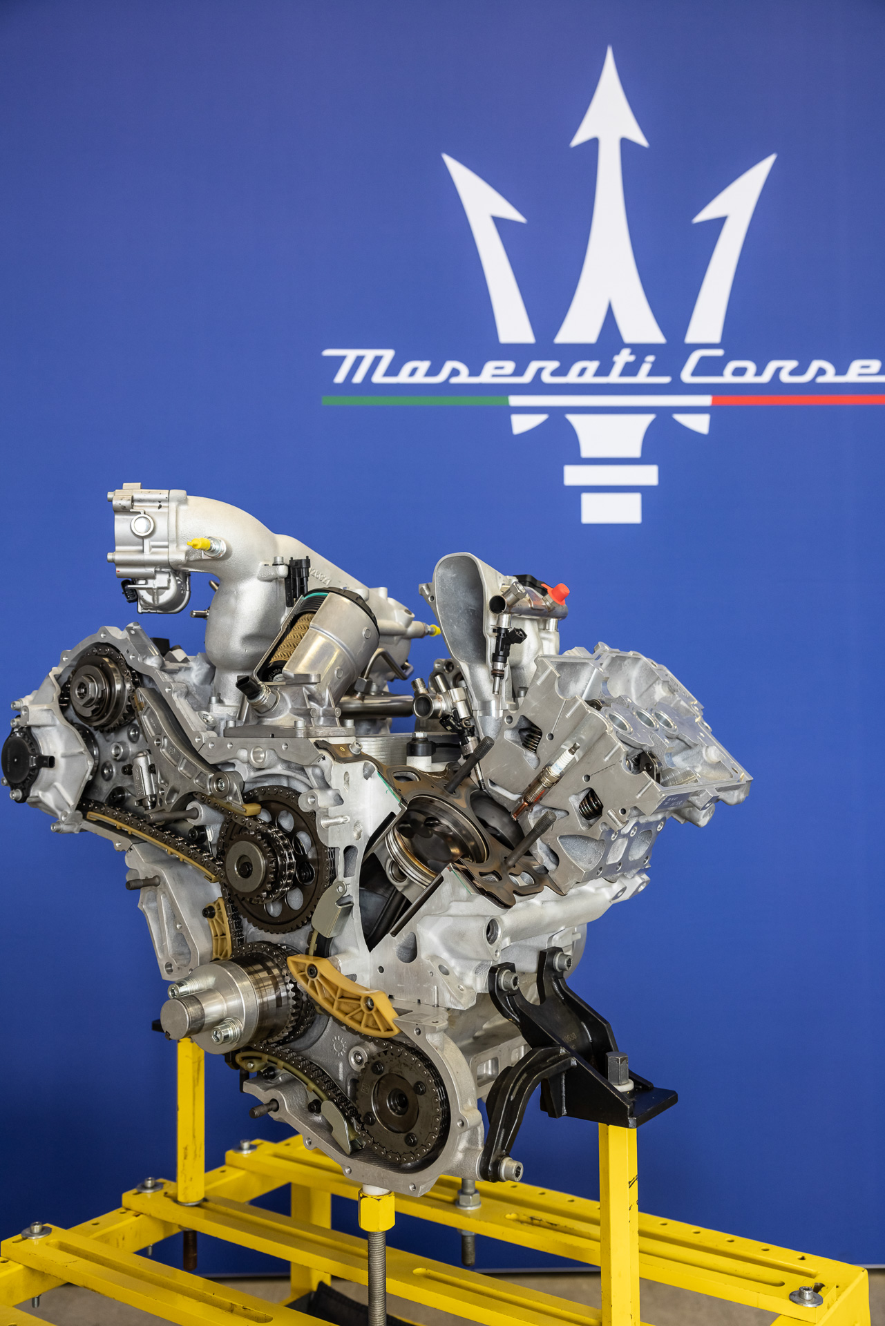 マセラティGT2の要となるV6ツインターボ“ネットゥーノ”