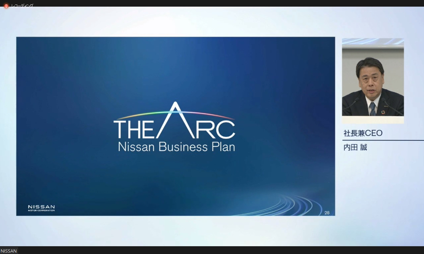 3月に発表した新経営計画「The Arc」について