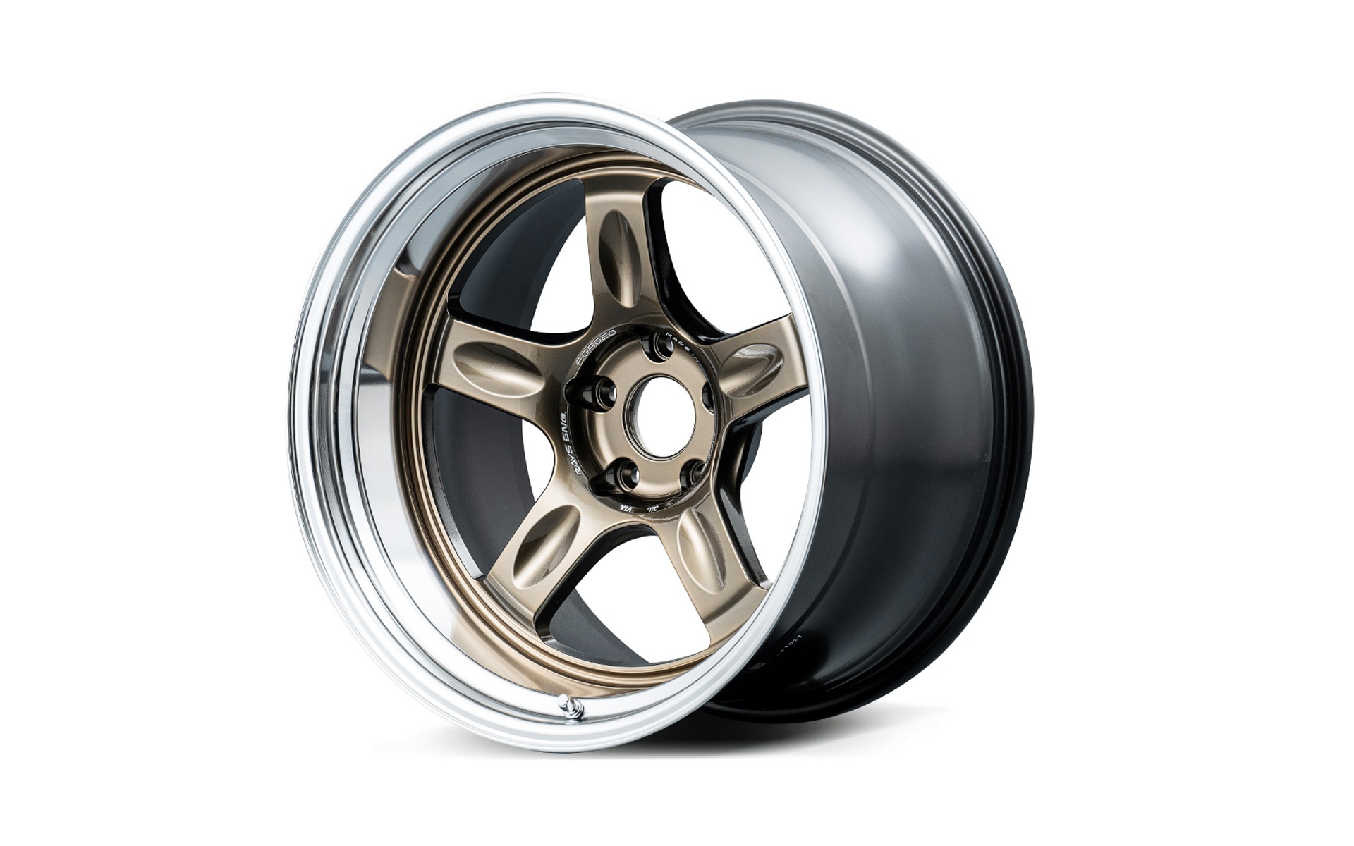 ボルクレーシング「21C spec-SR」カラーは「シャイニングブロンズメタル/リムDC」